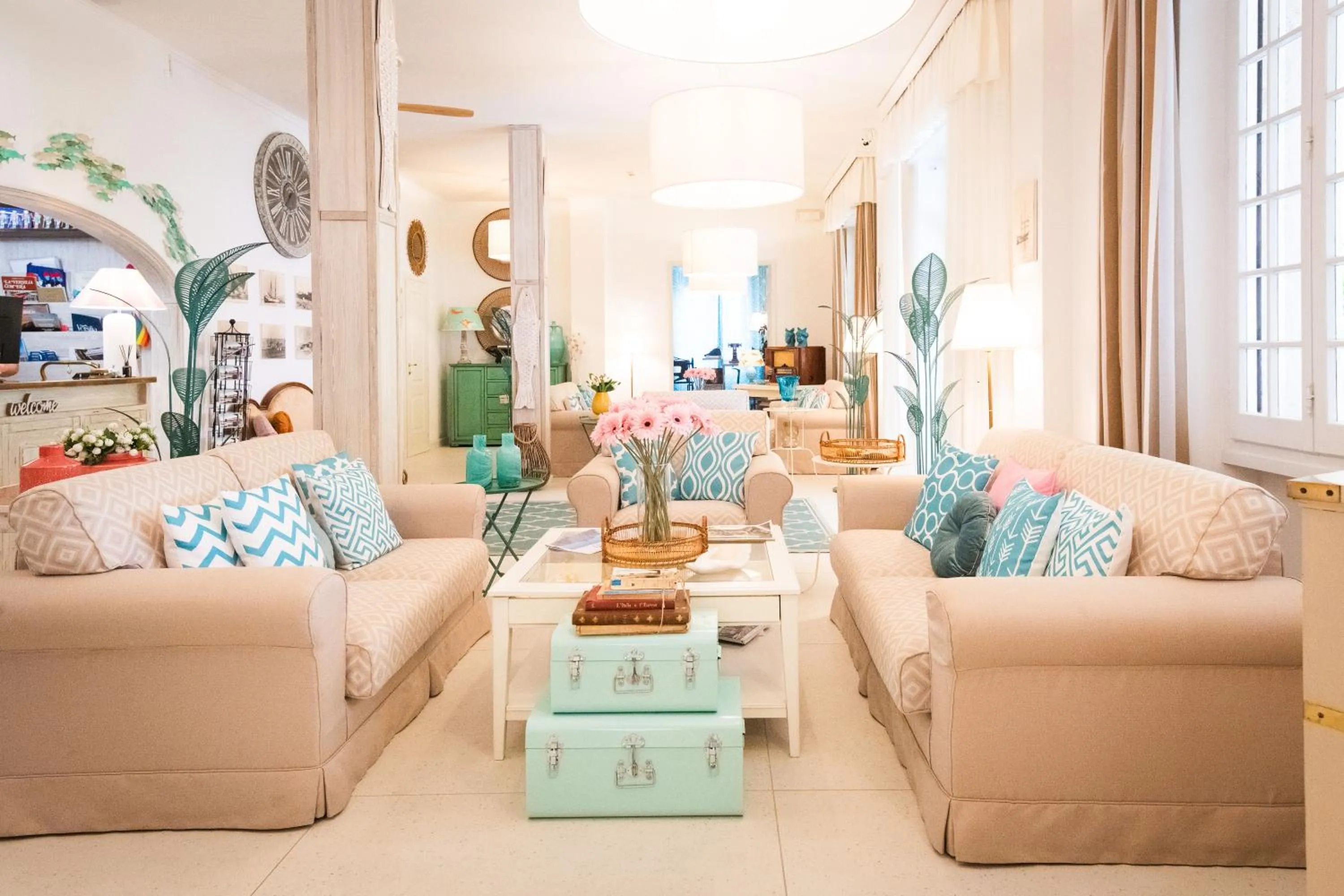 Lobby or reception in Hotel La Pineta Al Mare