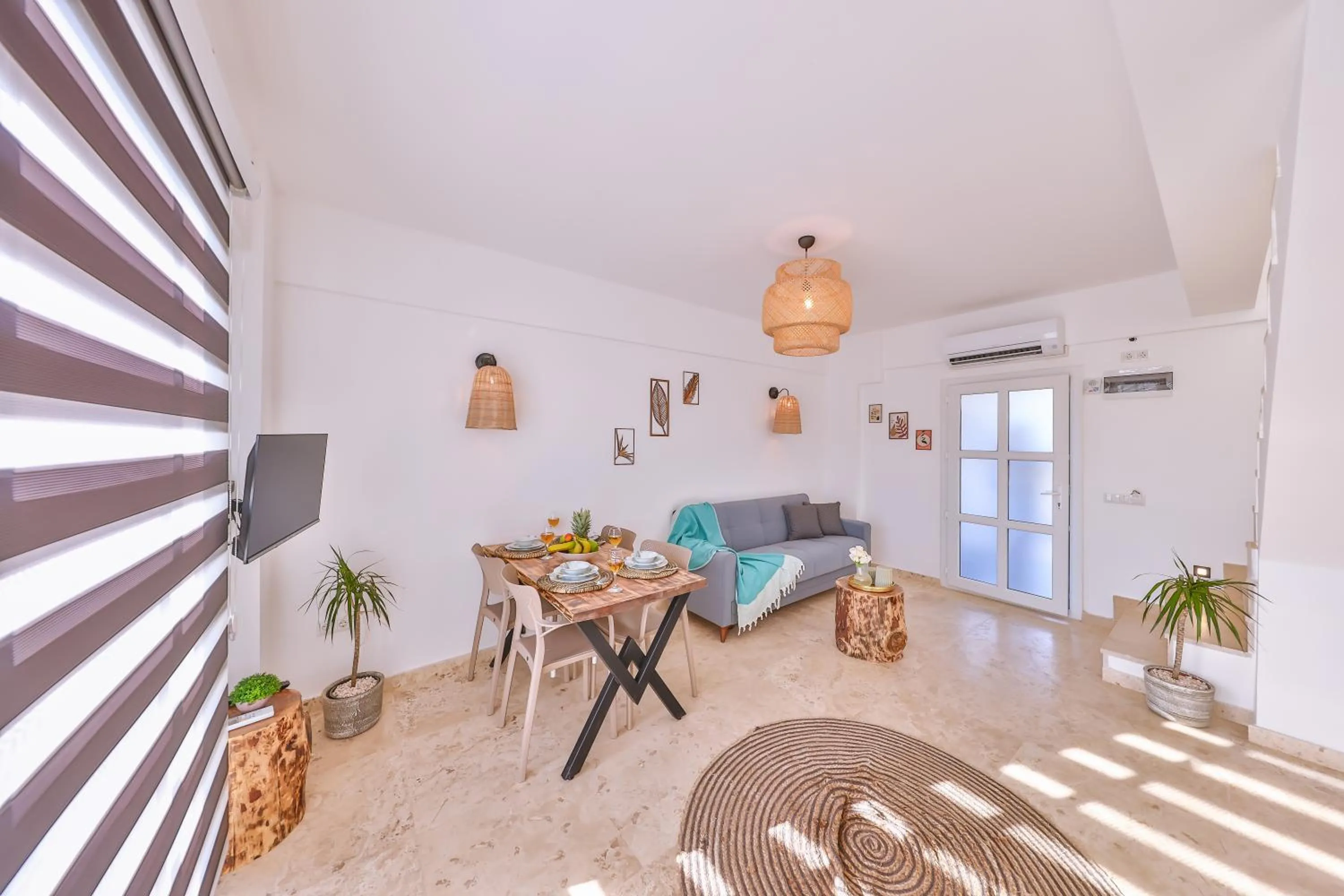 Living room in Villa Ay