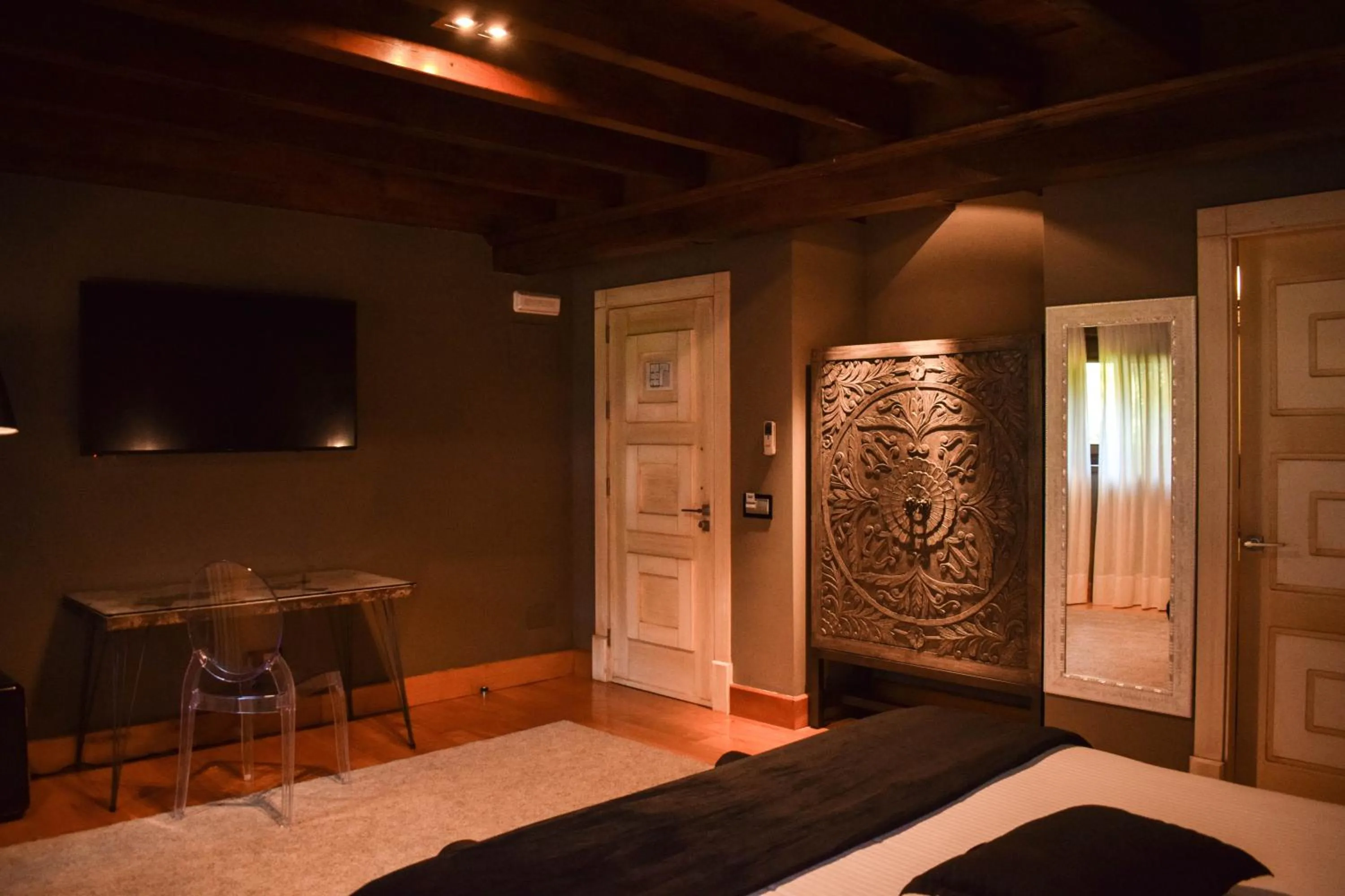 TV and multimedia, Bed in Casona De La Pinta