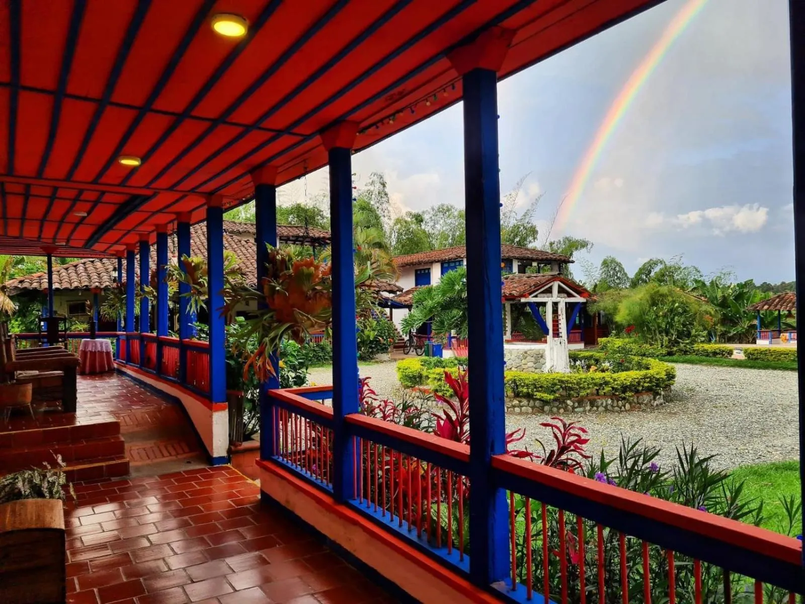 Patio in El Percal Hacienda Hotel