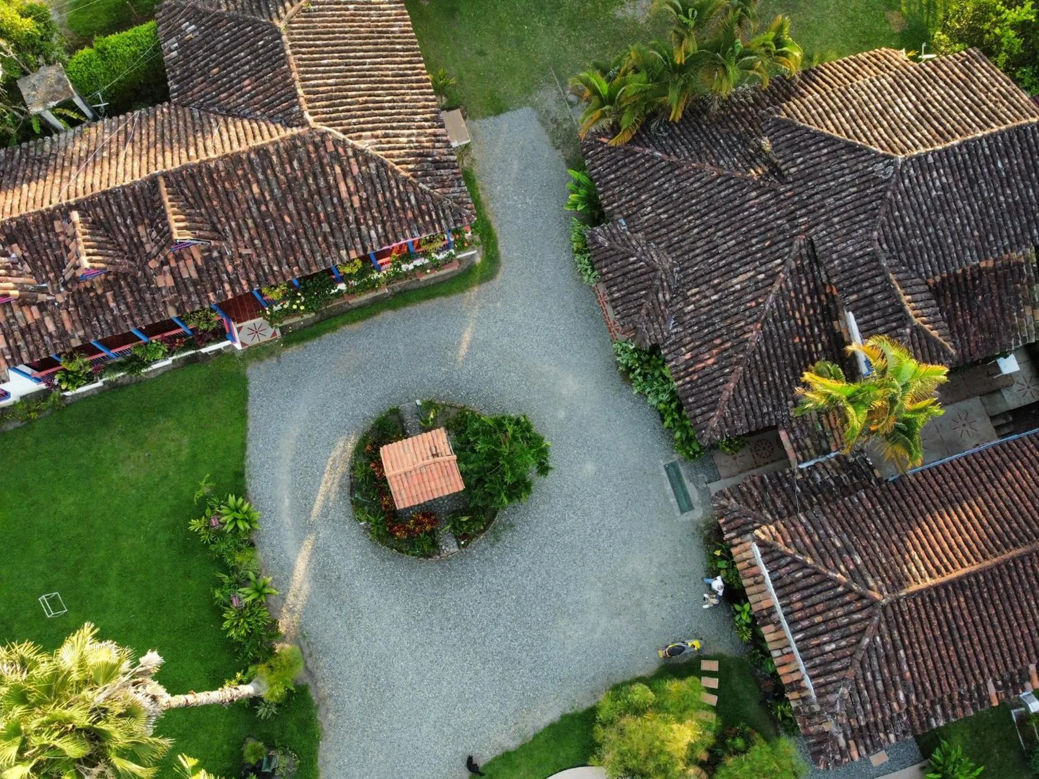 Bird's eye view in El Percal Hacienda Hotel