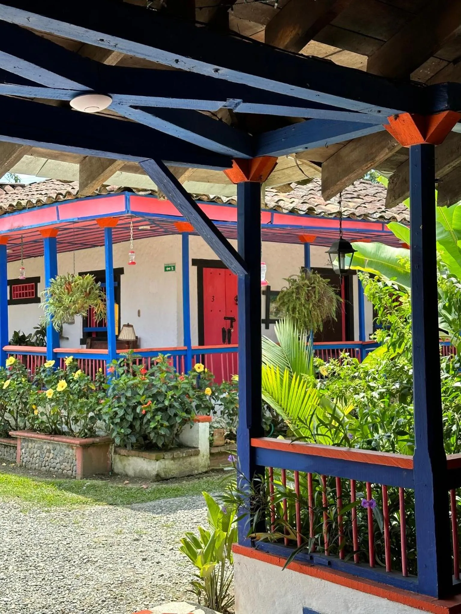 Patio in El Percal Hacienda Hotel