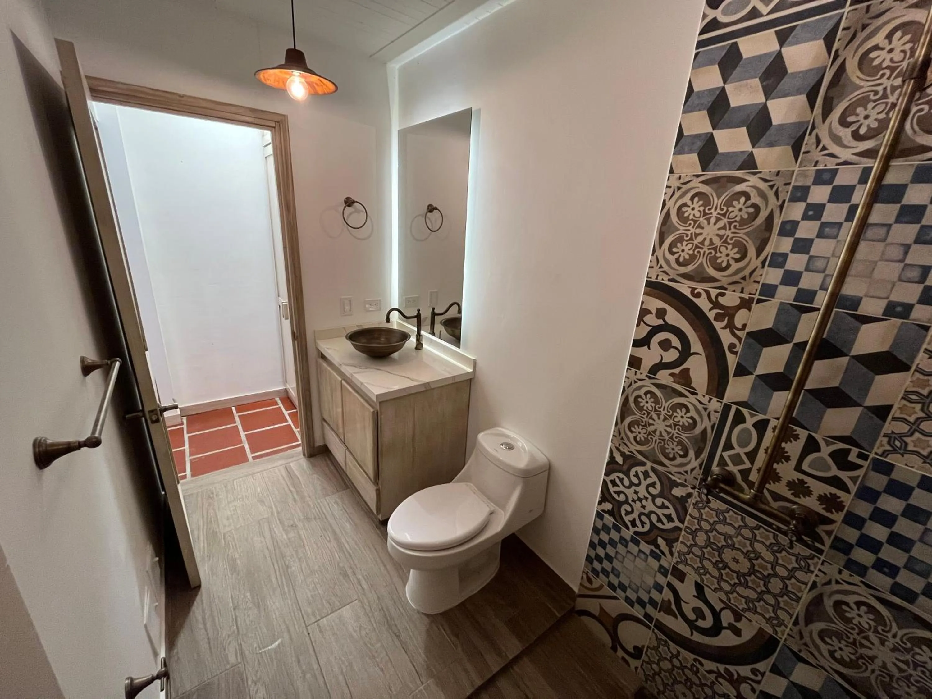 Toilet in El Percal Hacienda Hotel