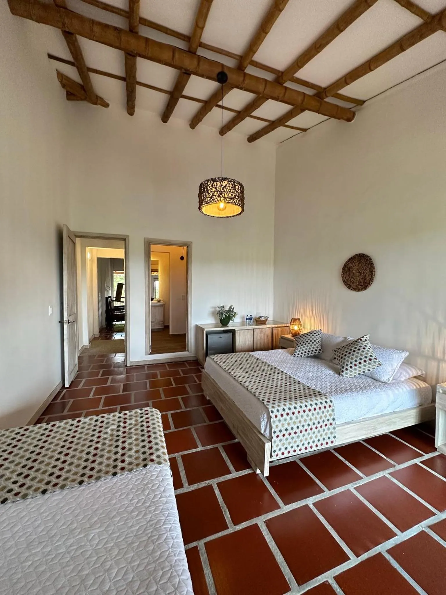 Bed in El Percal Hacienda Hotel