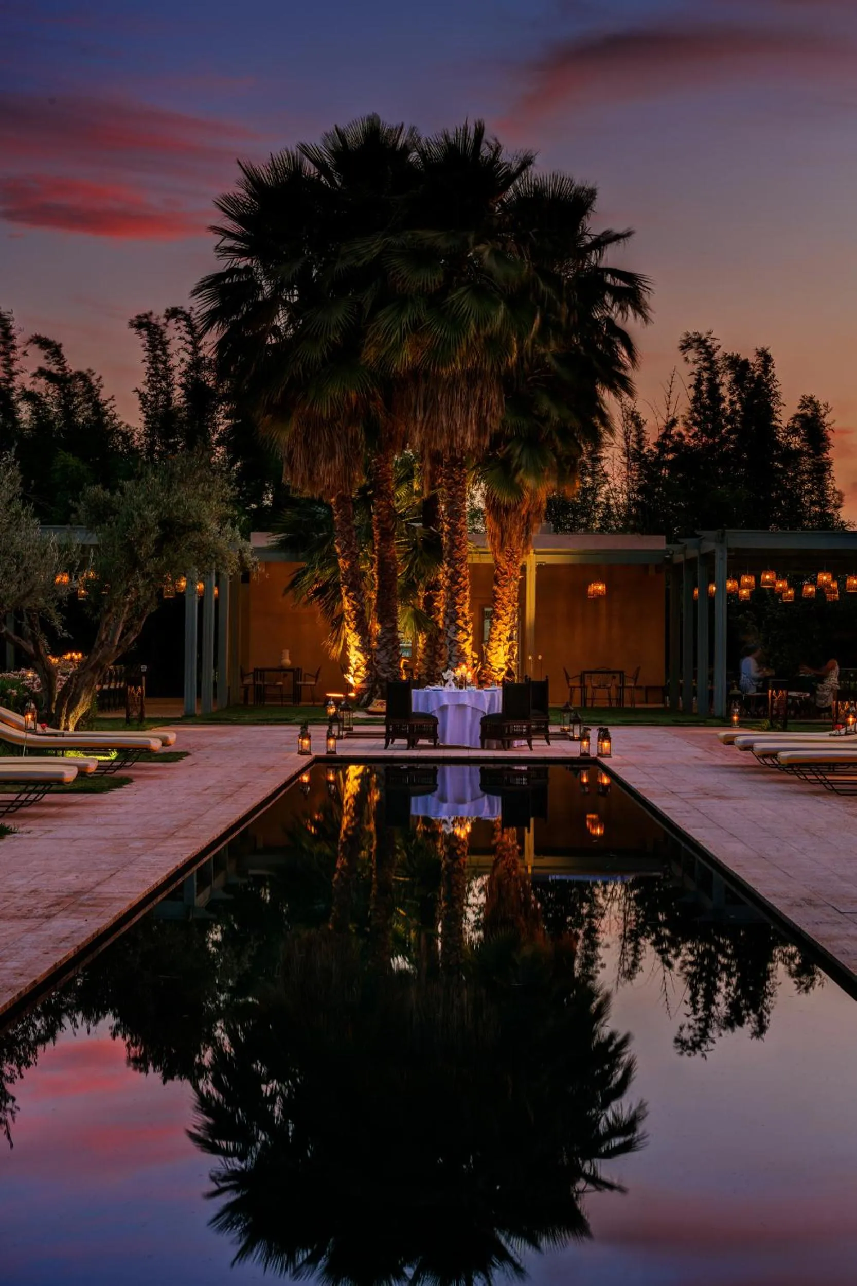 Swimming pool in Pavillon Terra Ababila en Exclusivité