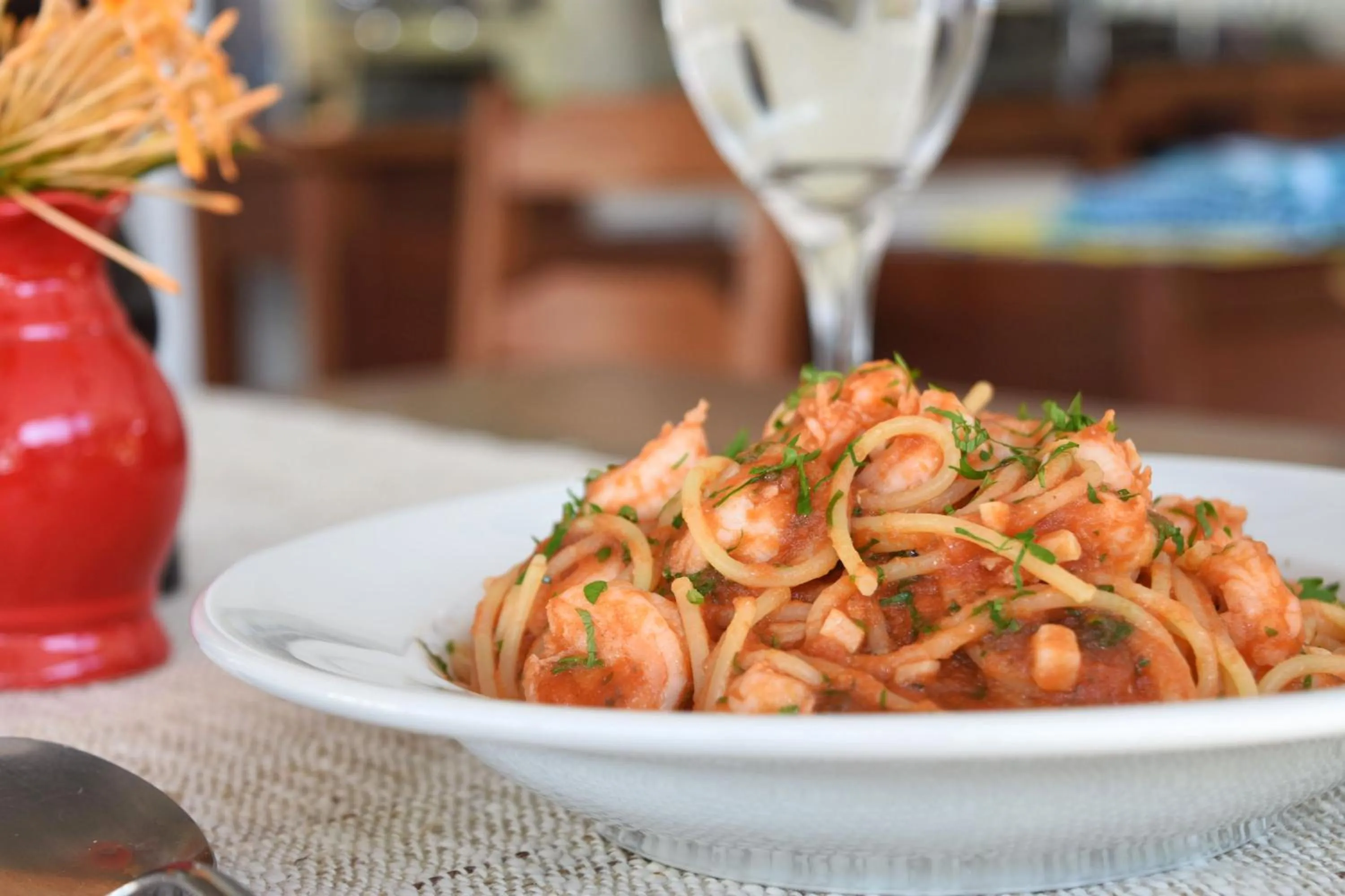 Restaurant/places to eat in Club do Balanço Pousada e Restaurante