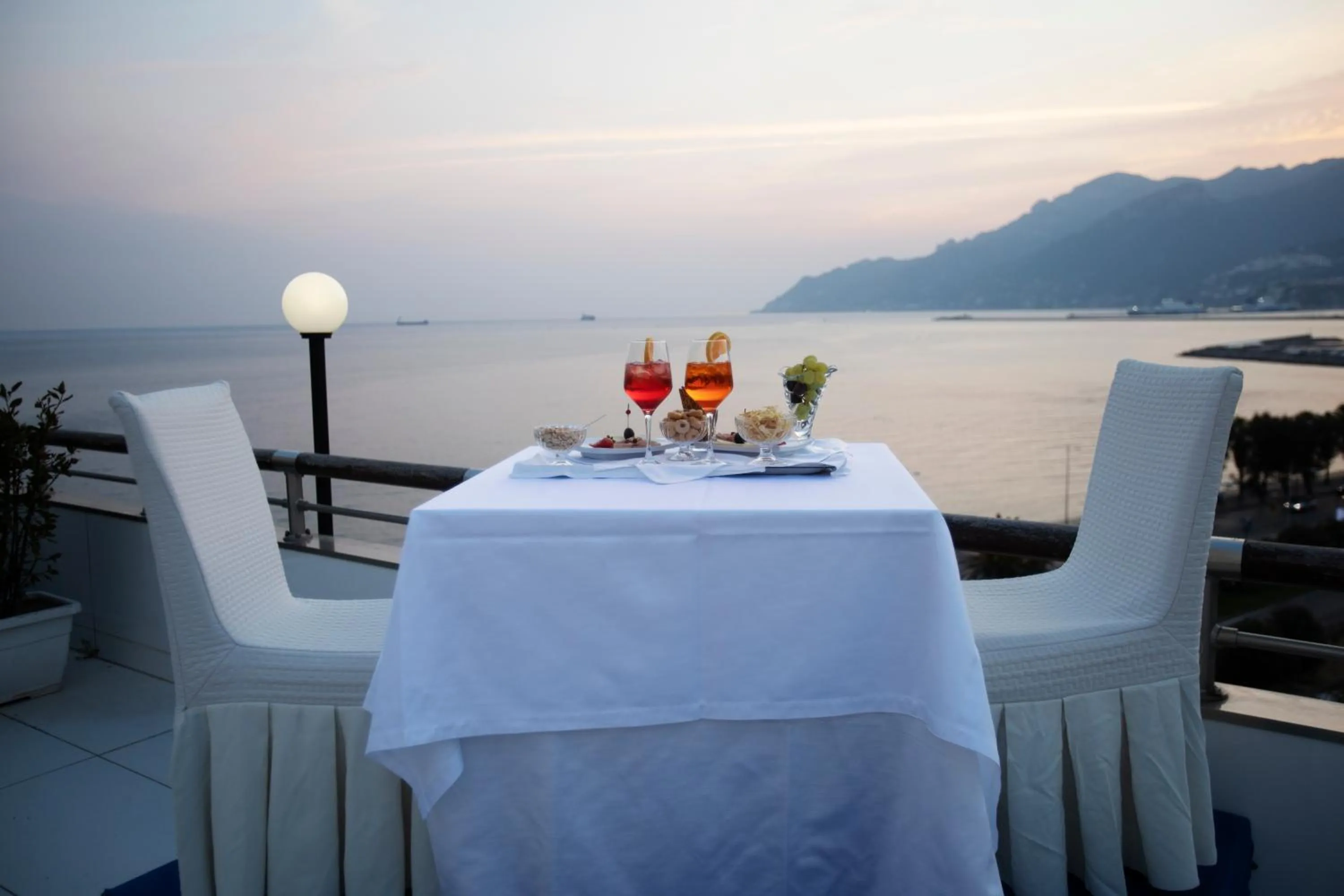 Balcony/Terrace in Grand Hotel Salerno