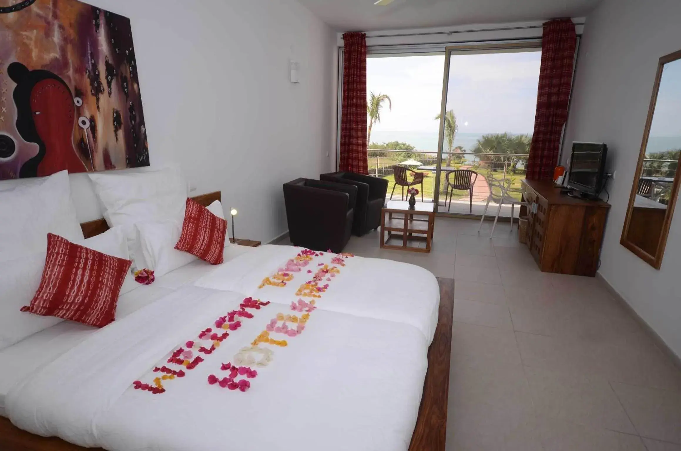 Standard Double Room with Sea View in Leo's Beach Hotel - Adults Only Standard Double Room with Sea View in Leo's Beach Hotel - Adults Only