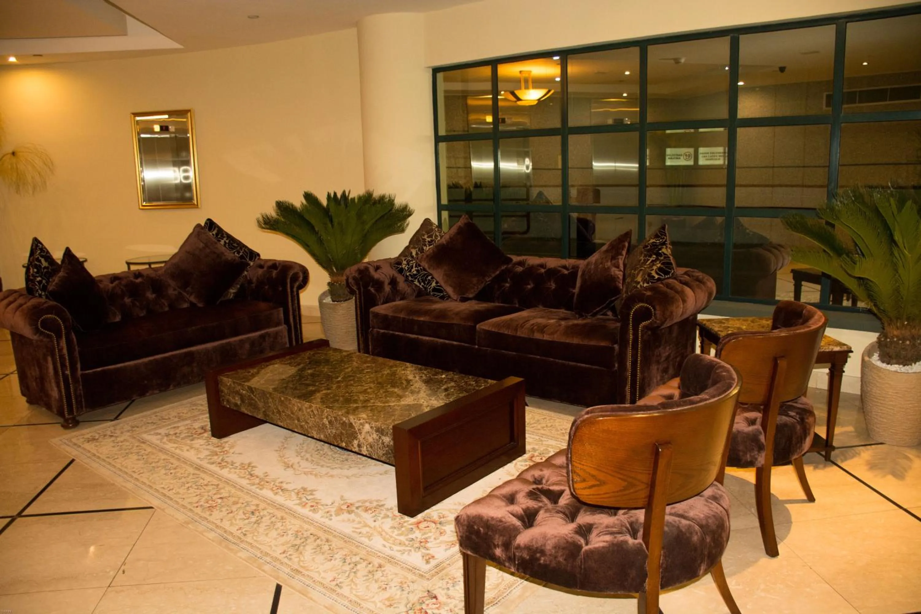 Lobby or reception in Aparta Hotel Torres de Suites