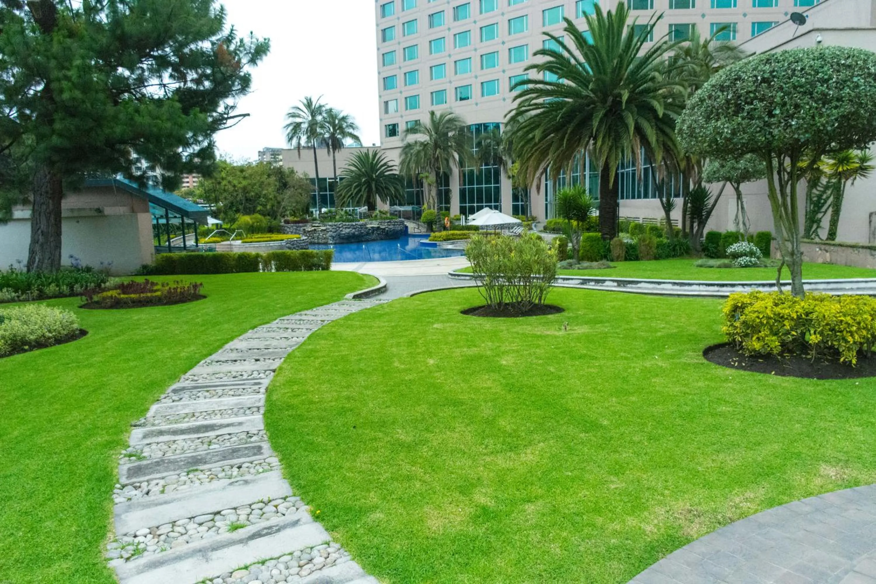 Property building in Aparta Hotel Torres de Suites