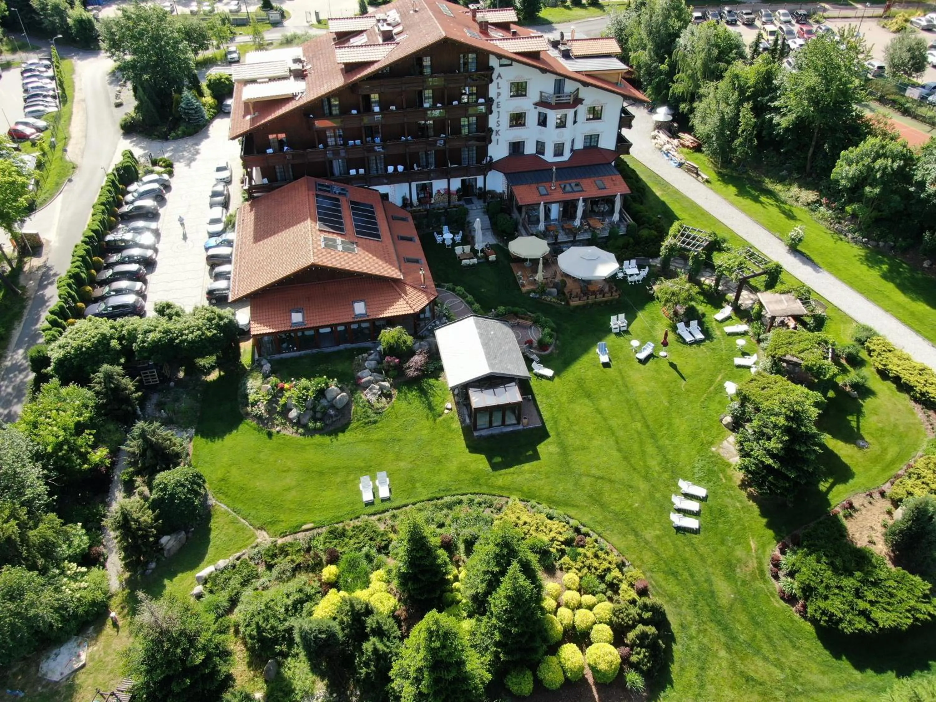 Bird's eye view in Alpejski Boutique Hotel