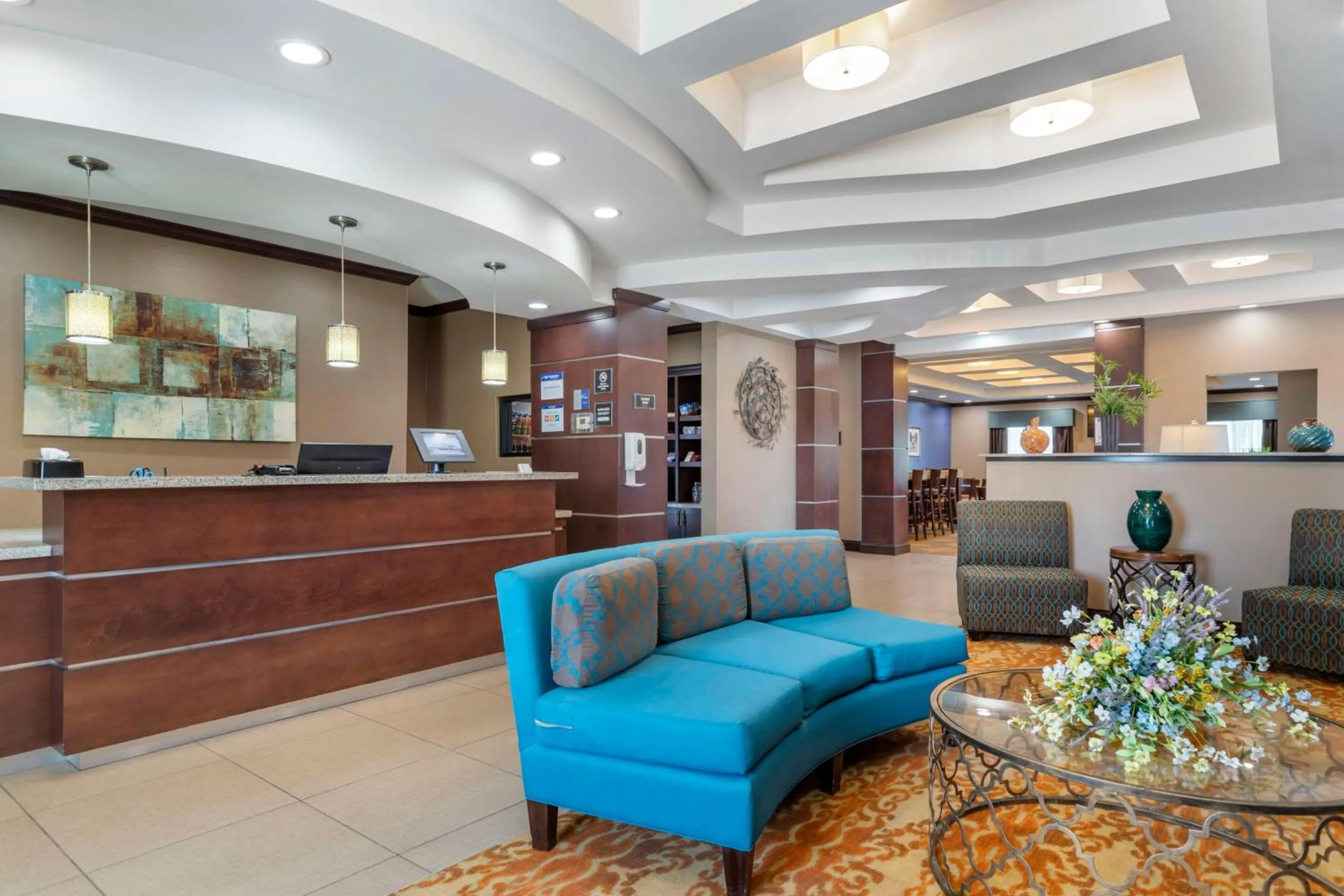 Lobby or reception in Best Western Plus Longhorn Inn & Suites