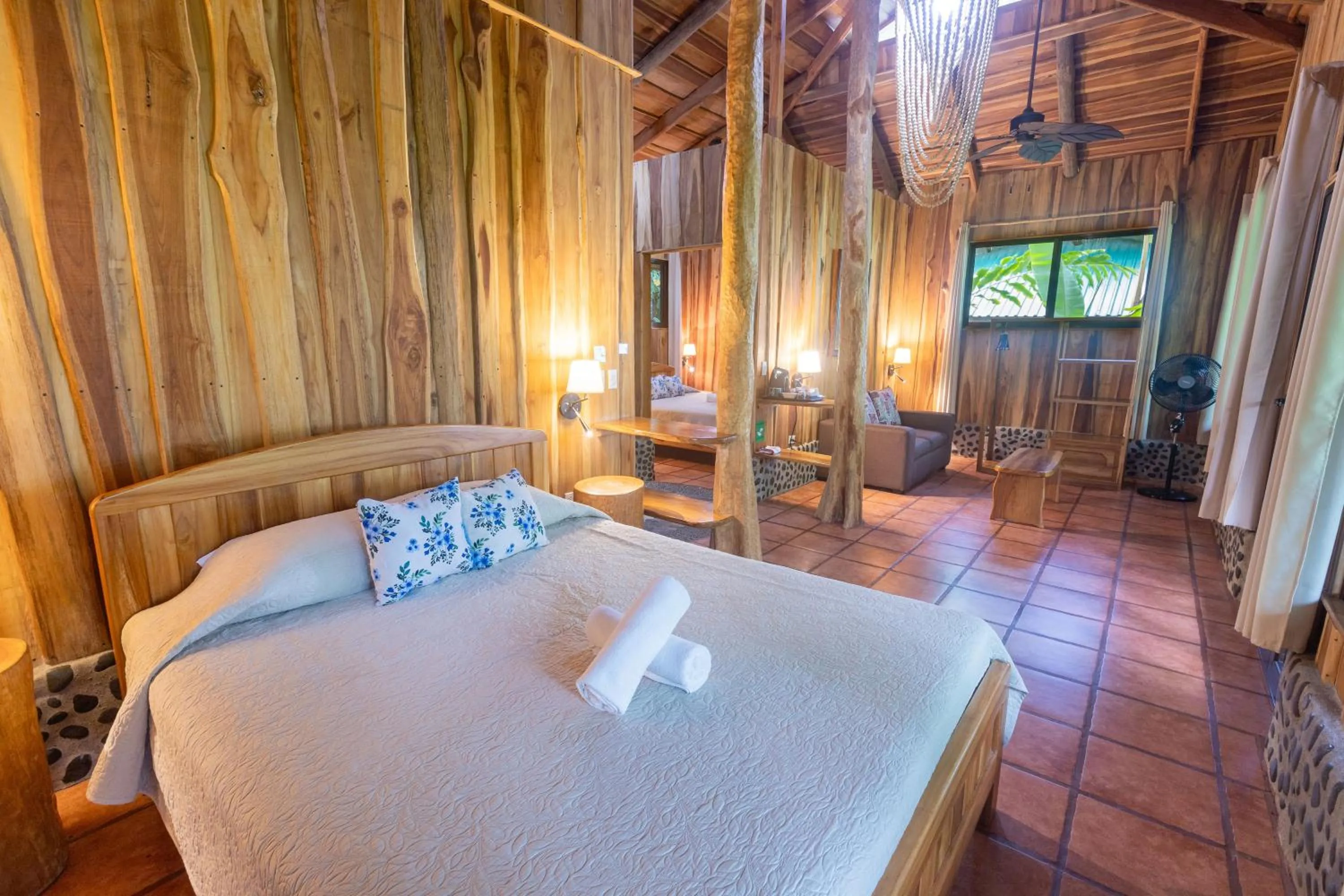 Bed in La Cusinga Lodge