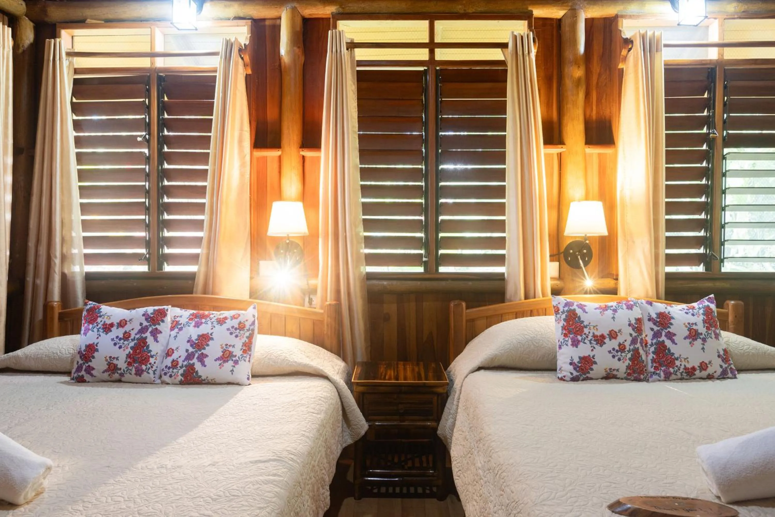 Bed in La Cusinga Lodge