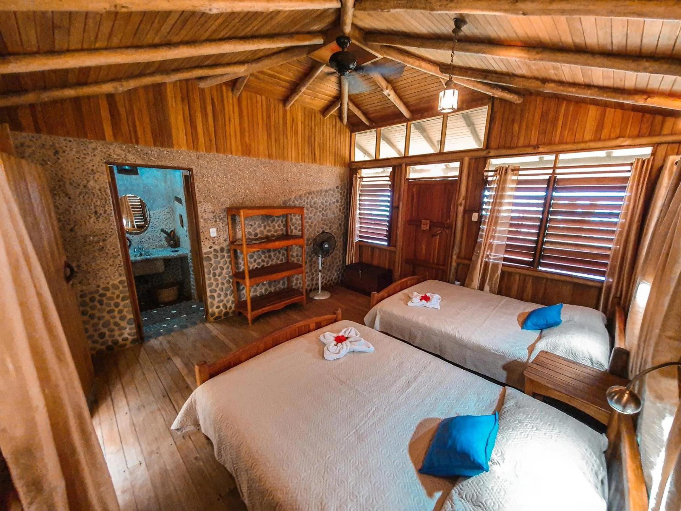 Bed in La Cusinga Lodge
