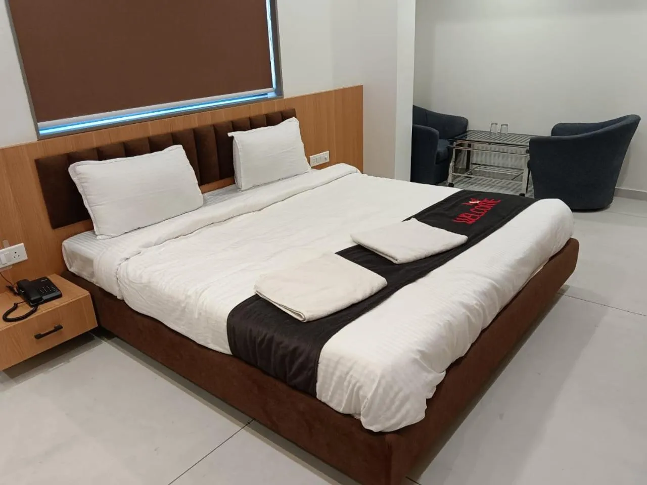 Bedroom in Hotel welcome somnath