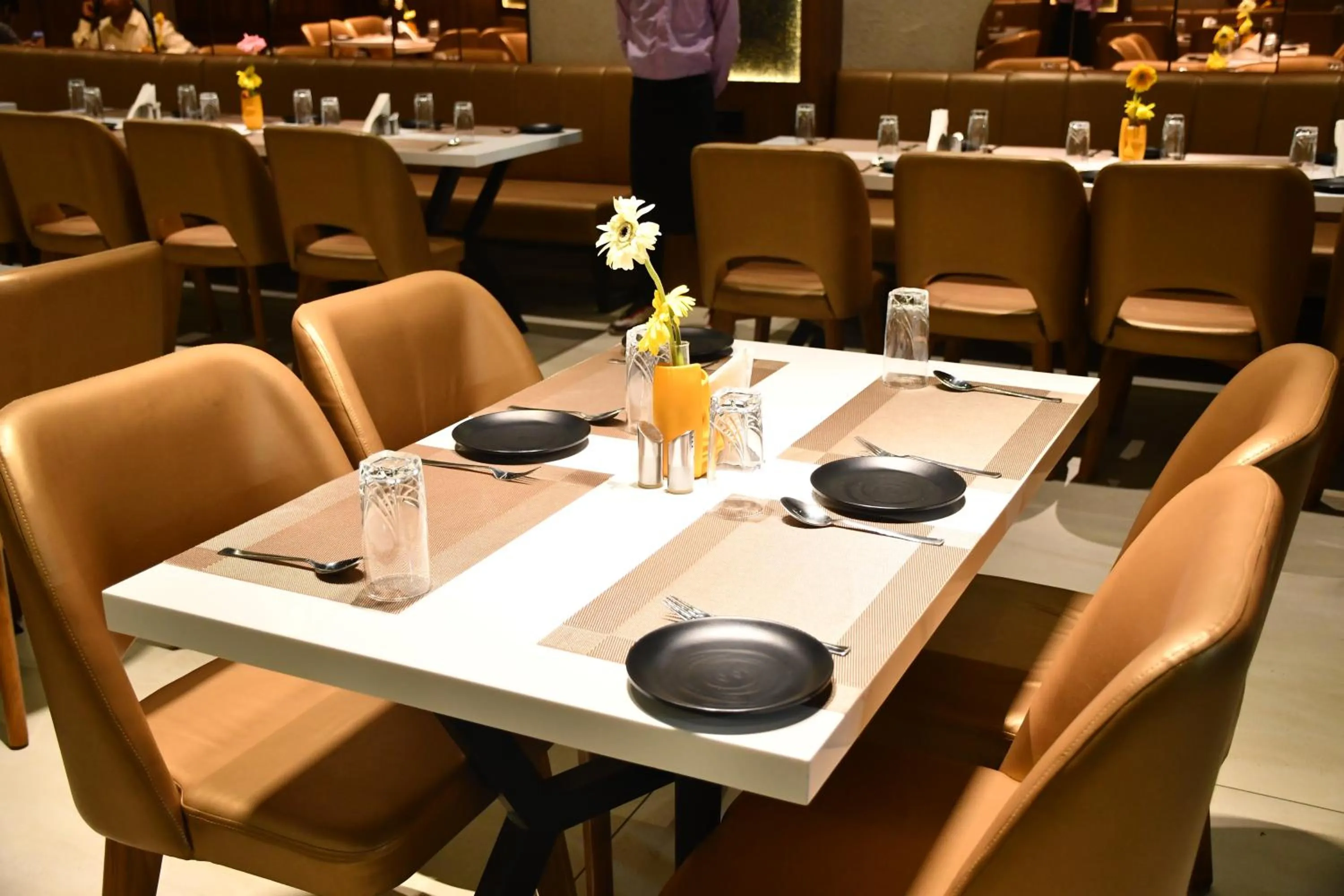 Restaurant/places to eat in Hotel welcome somnath