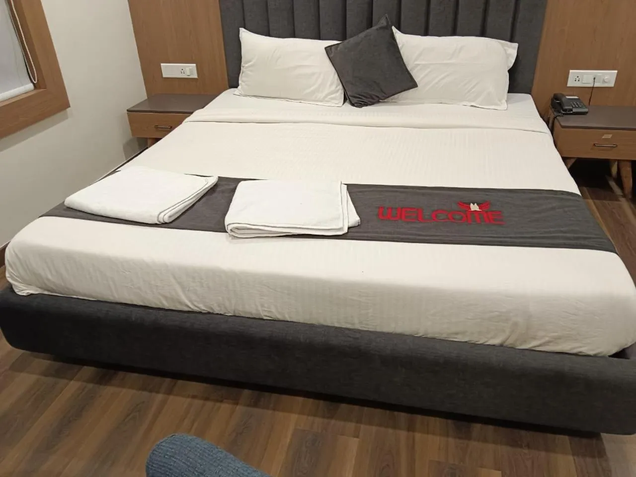 Bedroom in Hotel welcome somnath