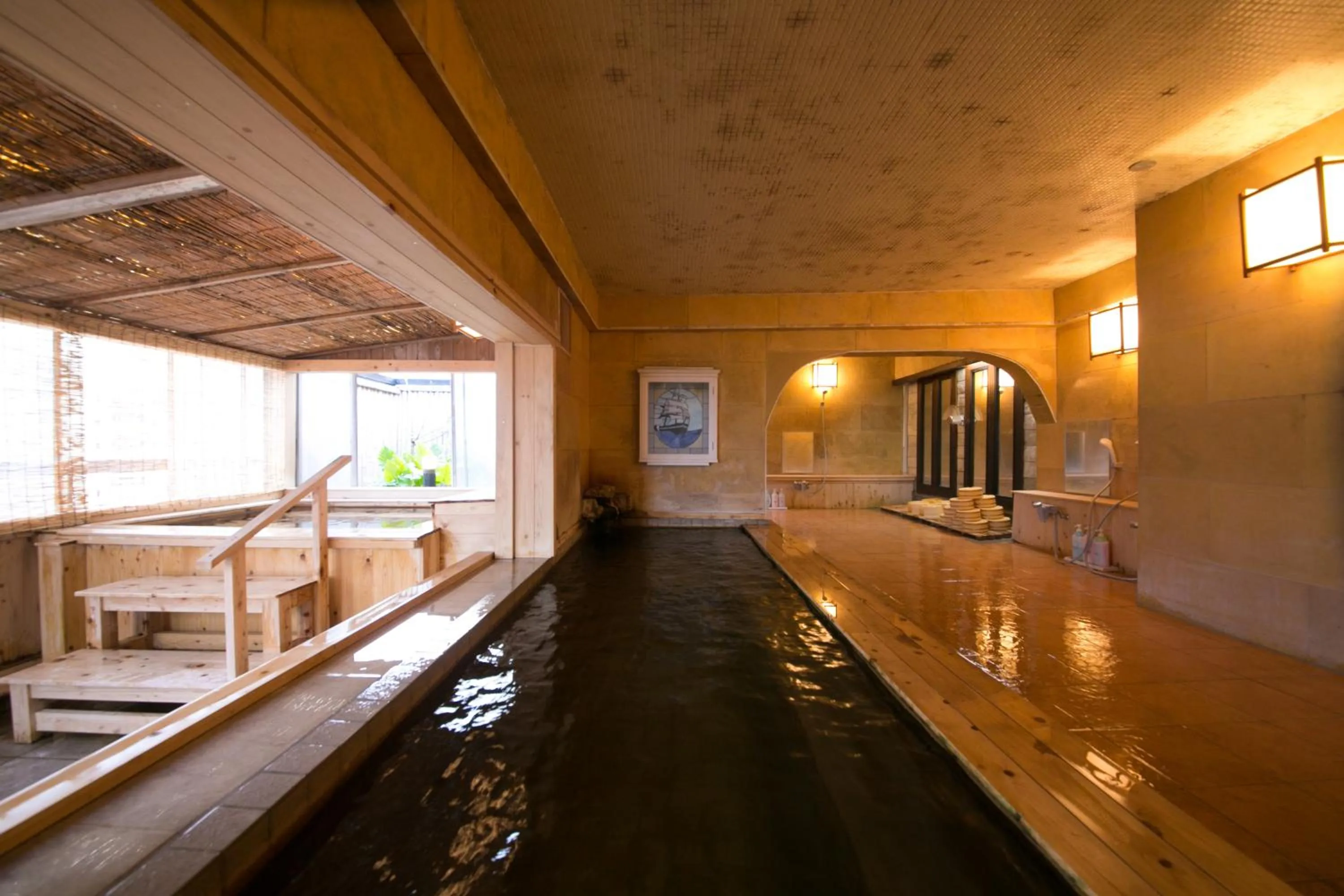 Public Bath in Hotel Housenkaku
