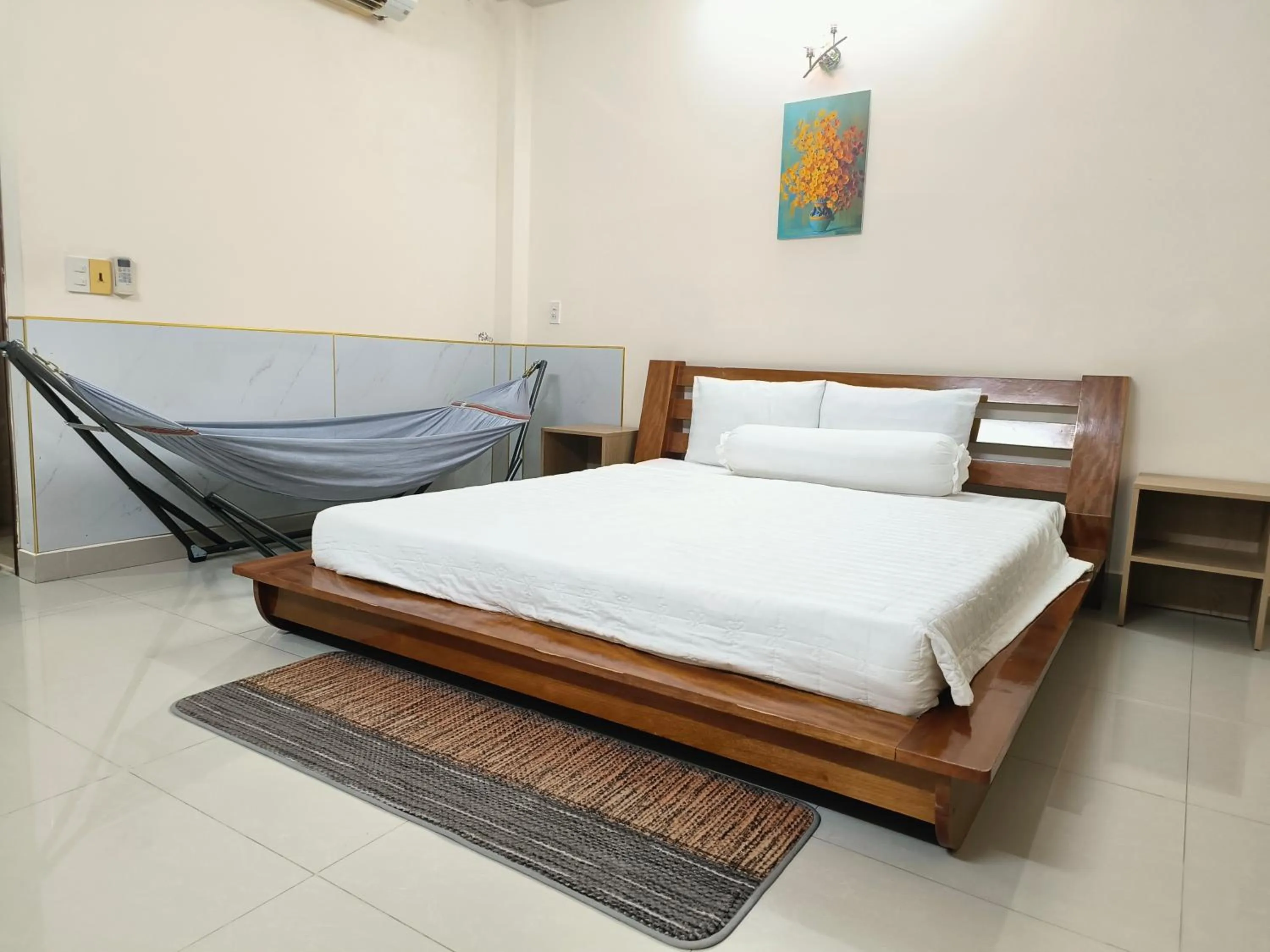 Bed in Winter Spring Homestay Center