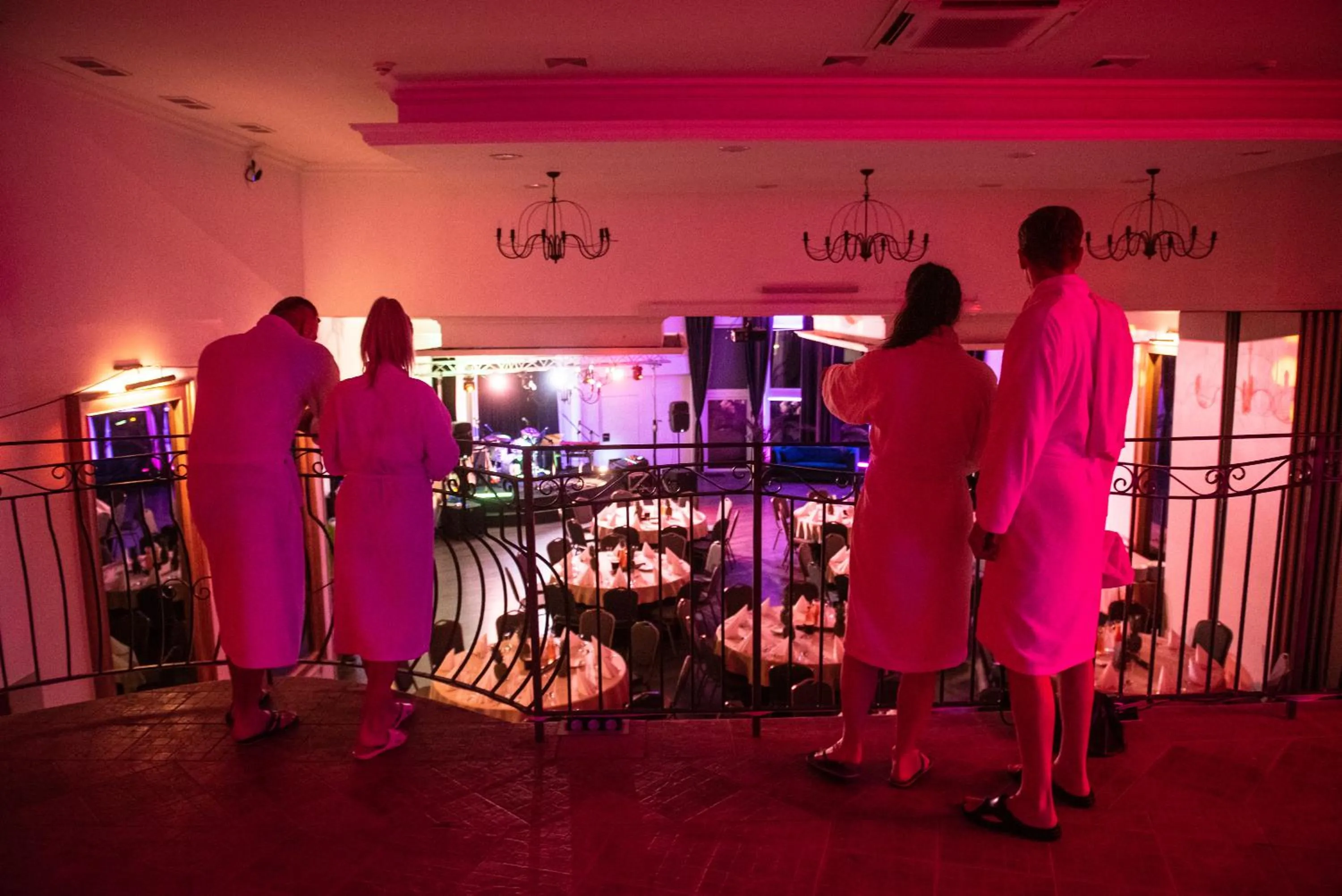 group of guests in Hotel Azzun Orient SPA&Wellness