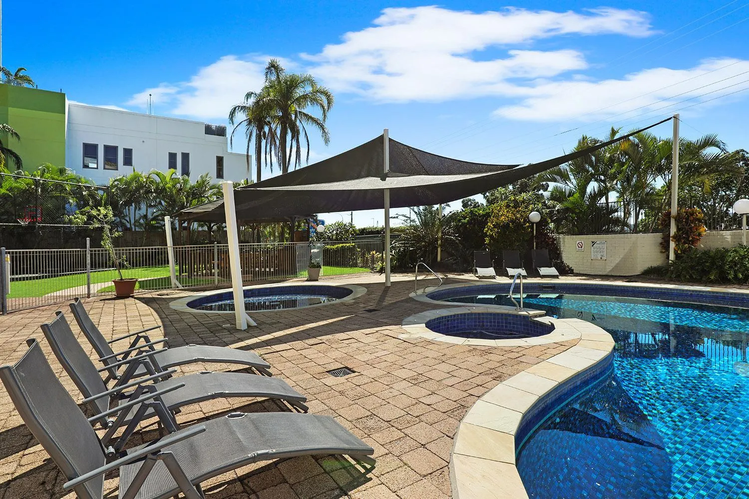 Swimming pool in Palmerston Tower on Southport Broadwater