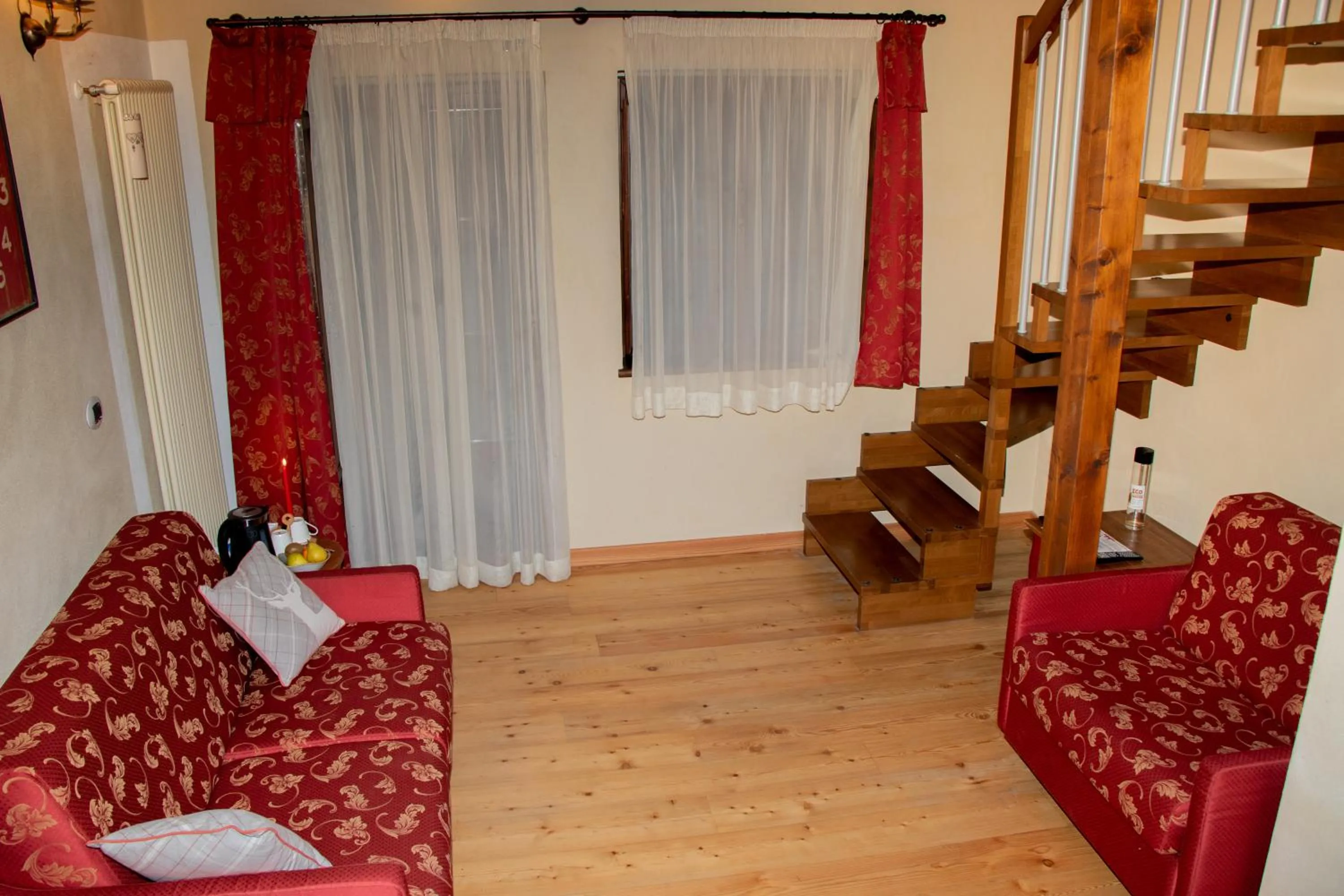 Seating area, Bed in Maison Cly