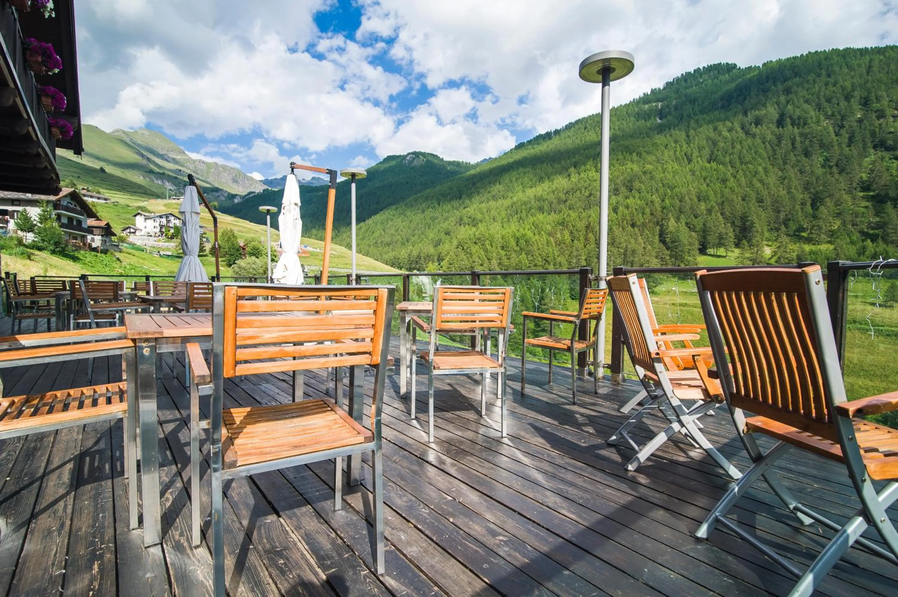 Balcony/Terrace in Maison Cly