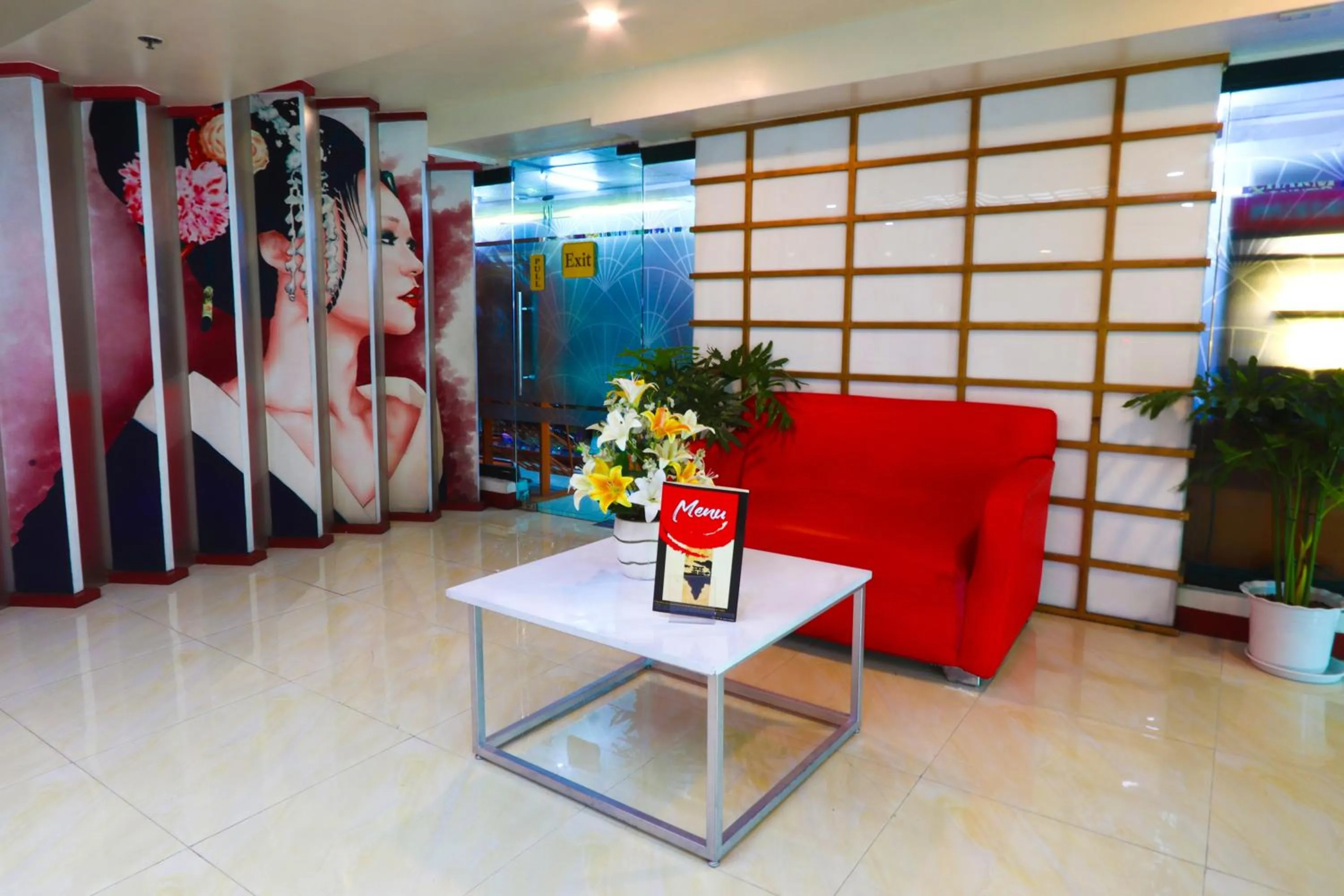 Lobby or reception in Hotel Sogo Banawe