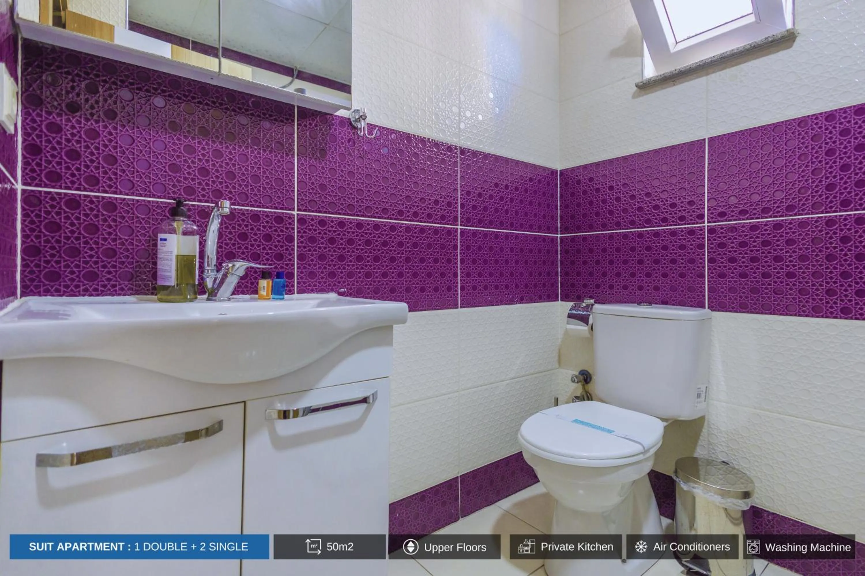 Shower in Antalya Residence Hotel