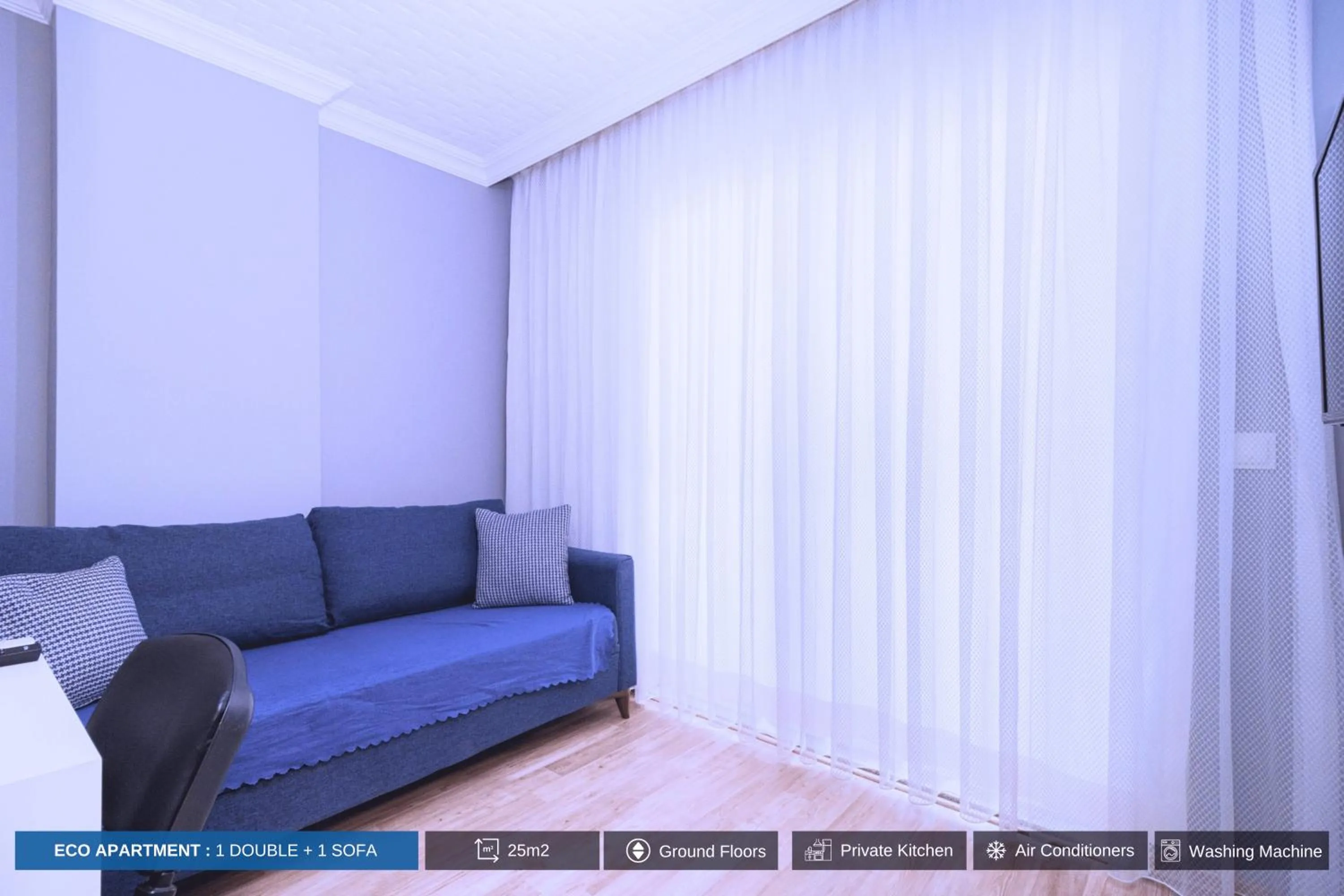 Living room in Antalya Residence Hotel