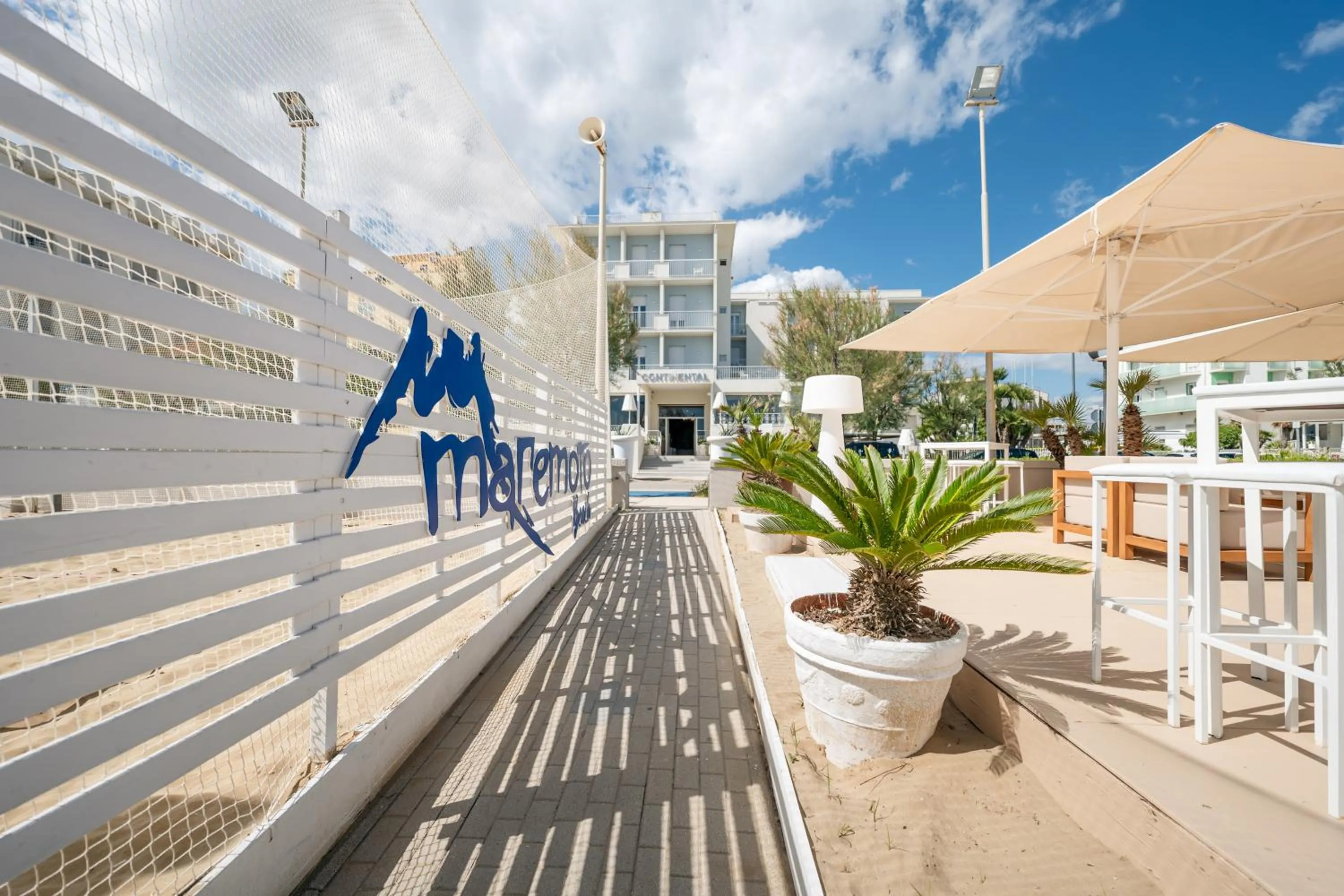 Beach in Hotel Continental
