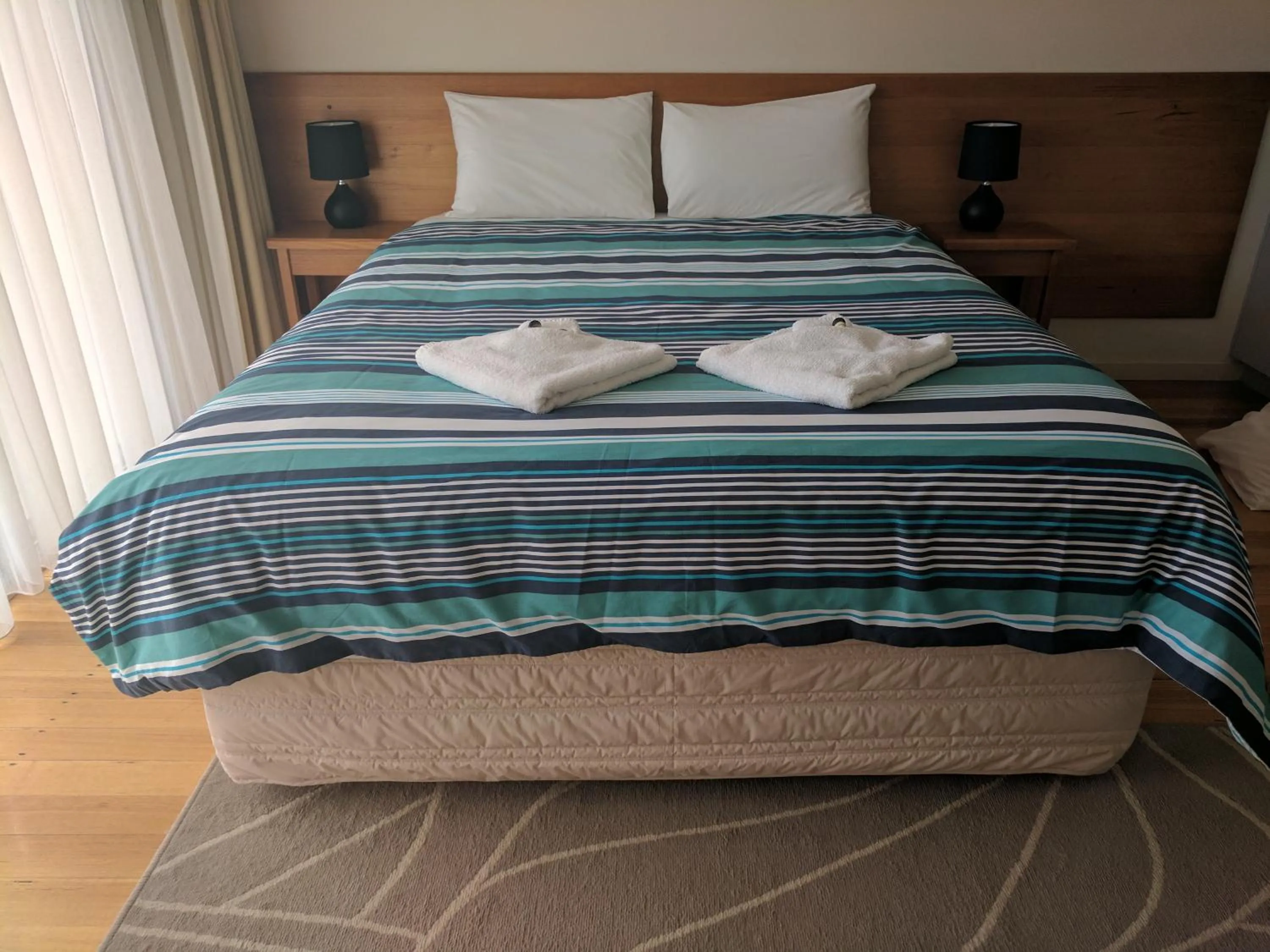 Bed in Metung Waters Motel and Apartments