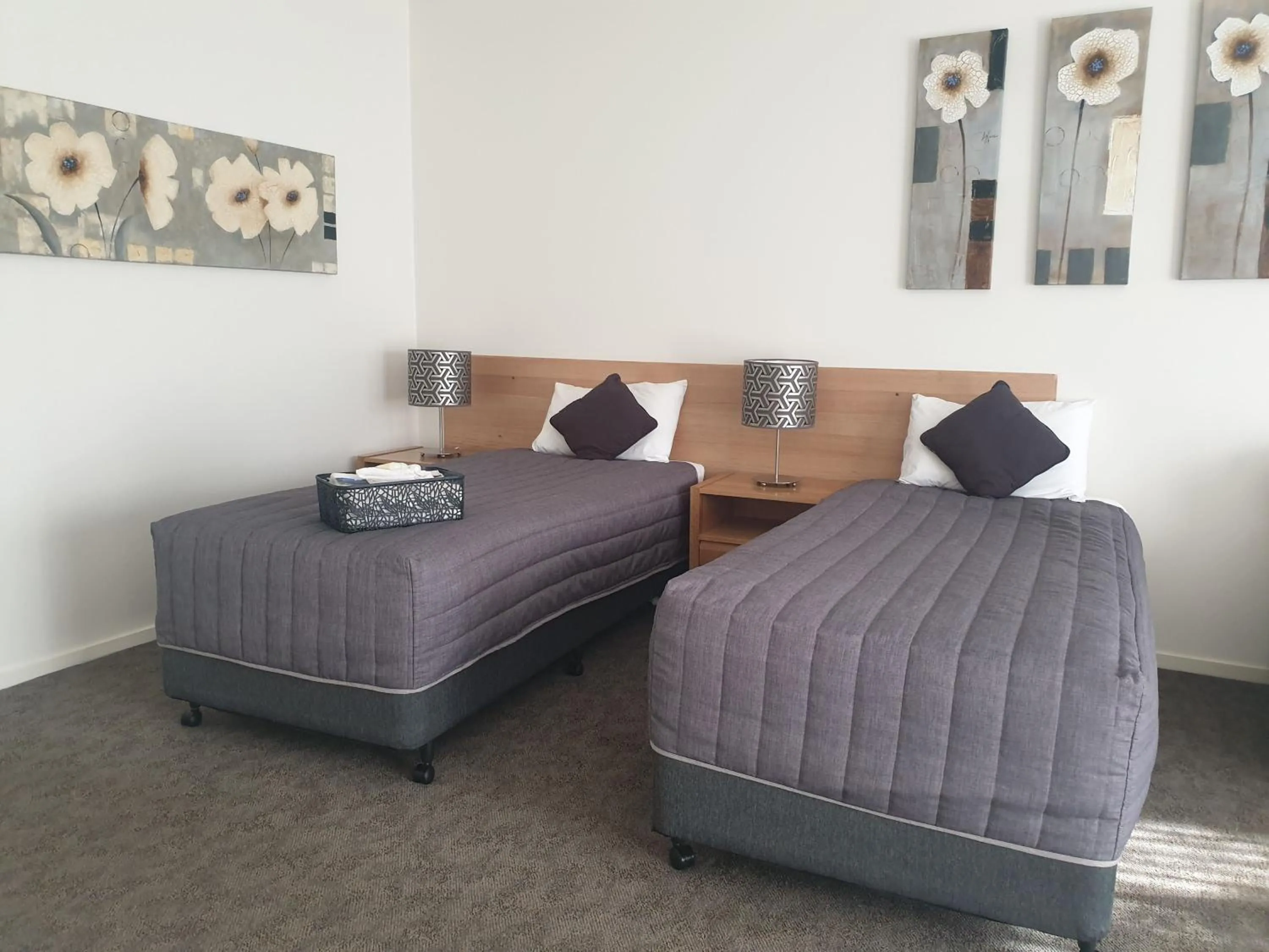 Bed in Metung Waters Motel and Apartments