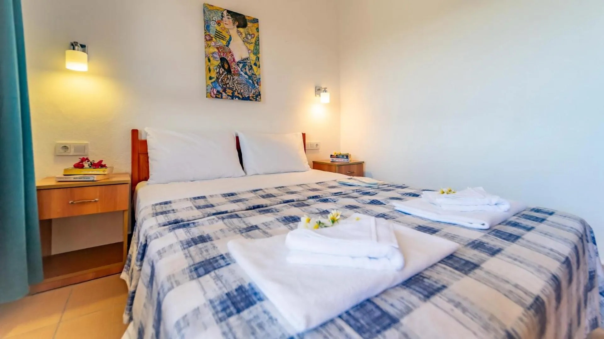 Bed in Patara Delfin Hotel