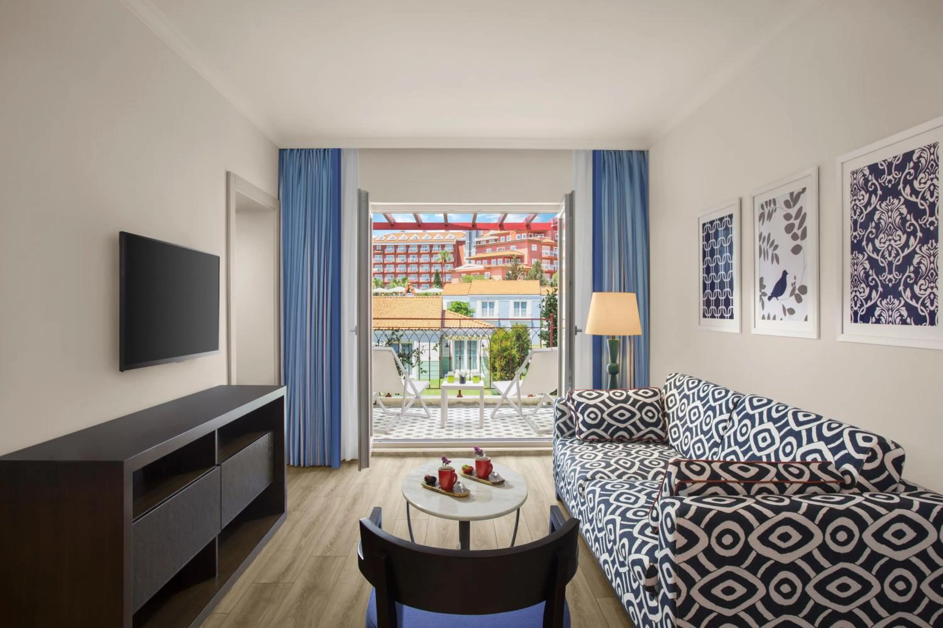 Living room, Bed in IC Hotels Santai Family Resort - Kids Concept