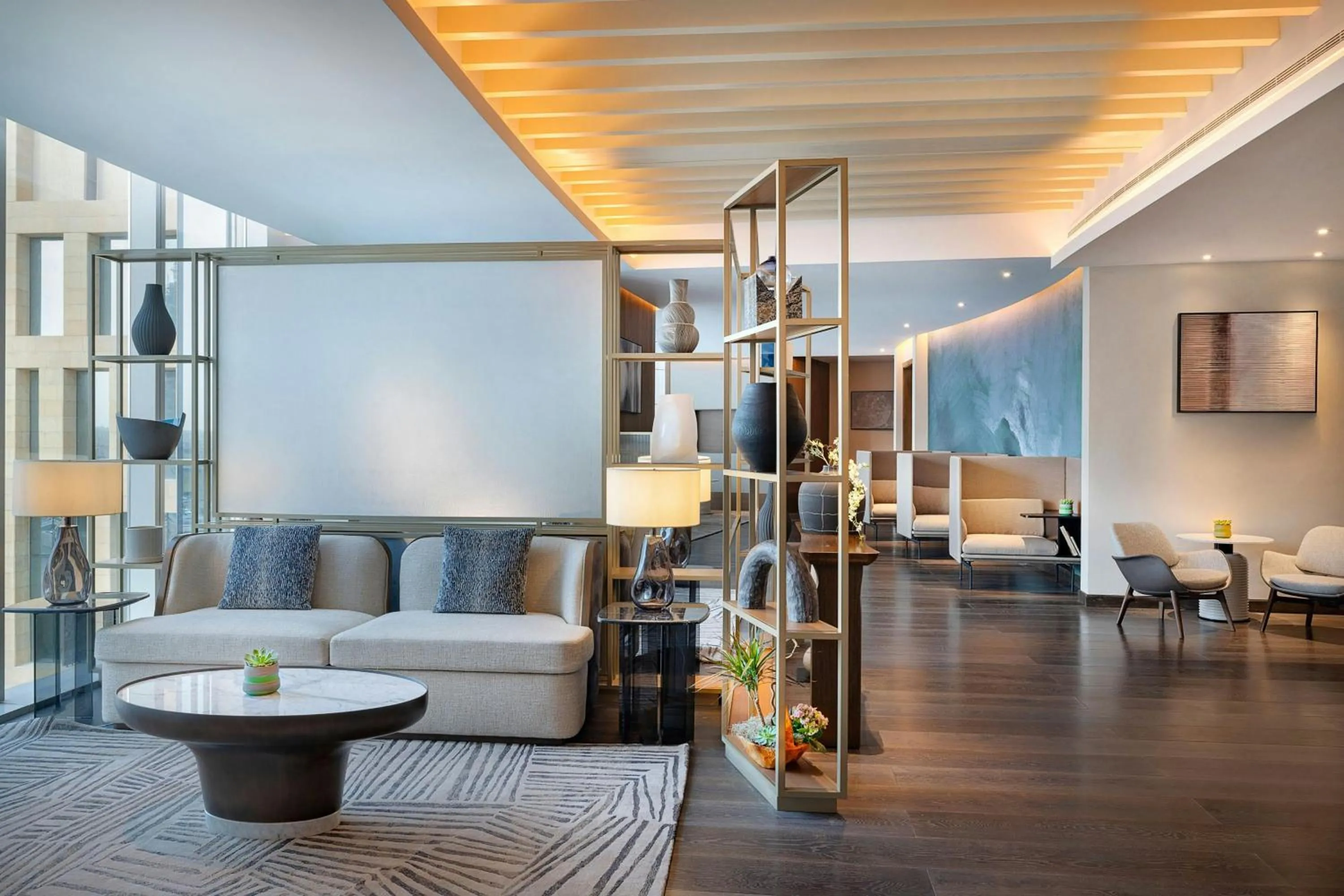 Lounge or bar in JW Marriott Hotel Riyadh