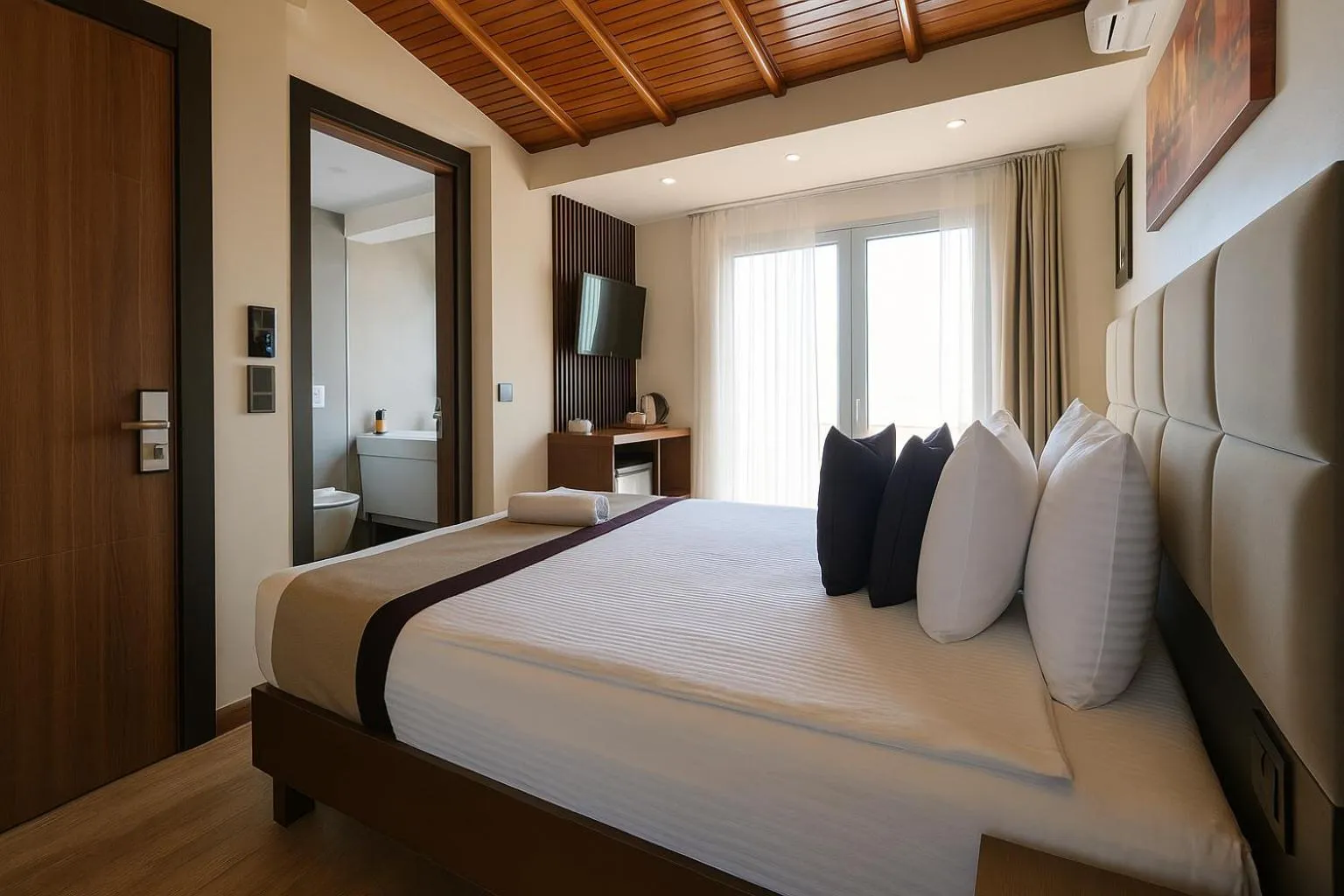 Bed in Magia Hotel - Spa & Wellness