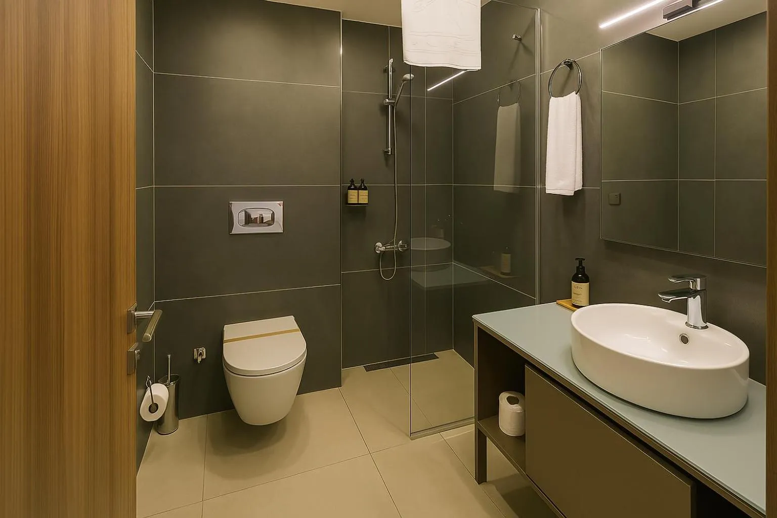 Shower in Magia Hotel - Spa & Wellness