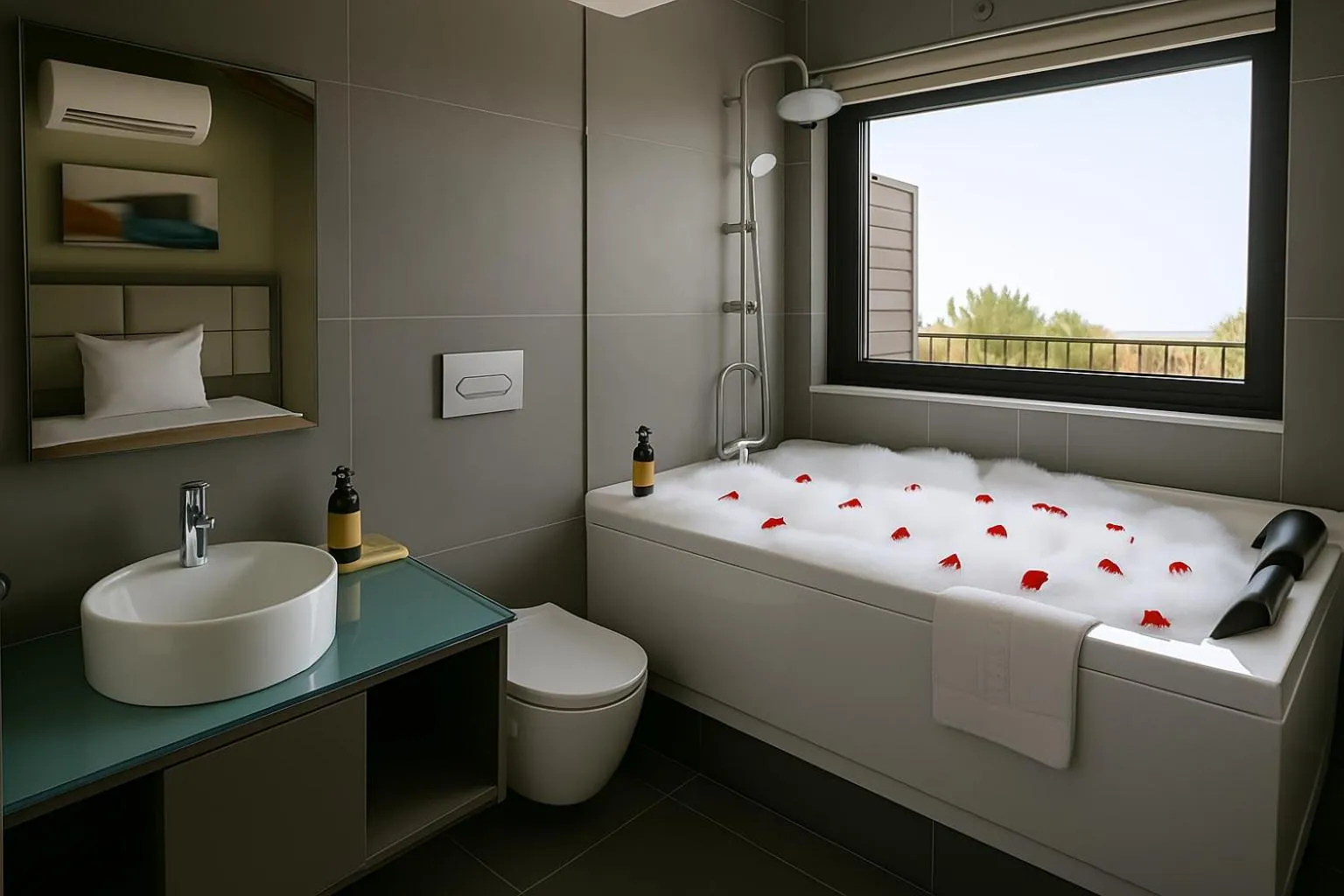 Hot Tub, Bed in Magia Hotel - Spa & Wellness