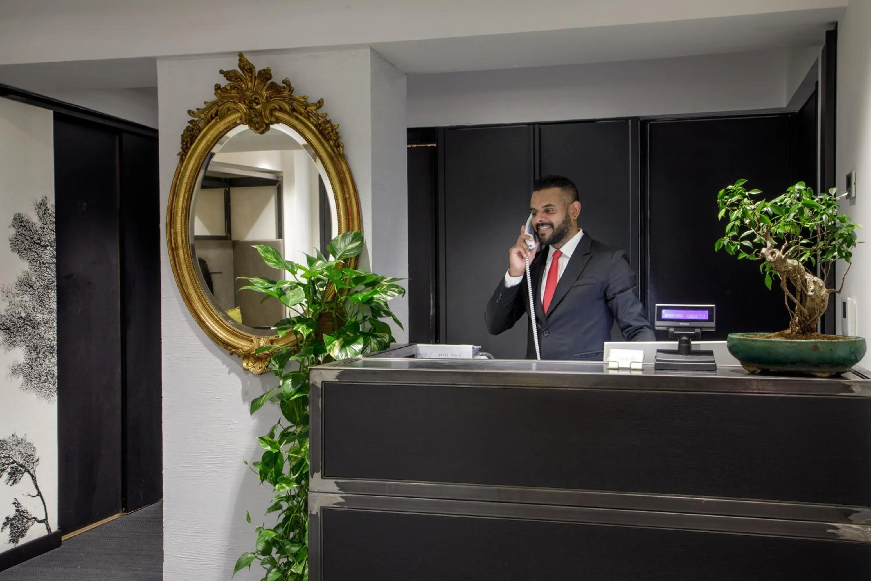 Lobby or reception in Coronari Palace