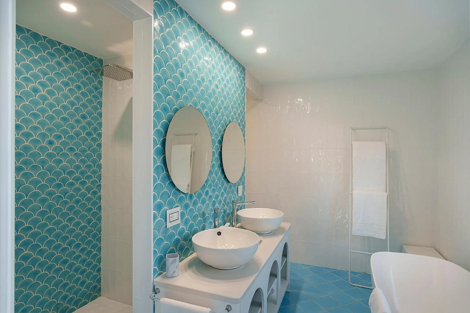 Bathroom in Hotel Continental Mare