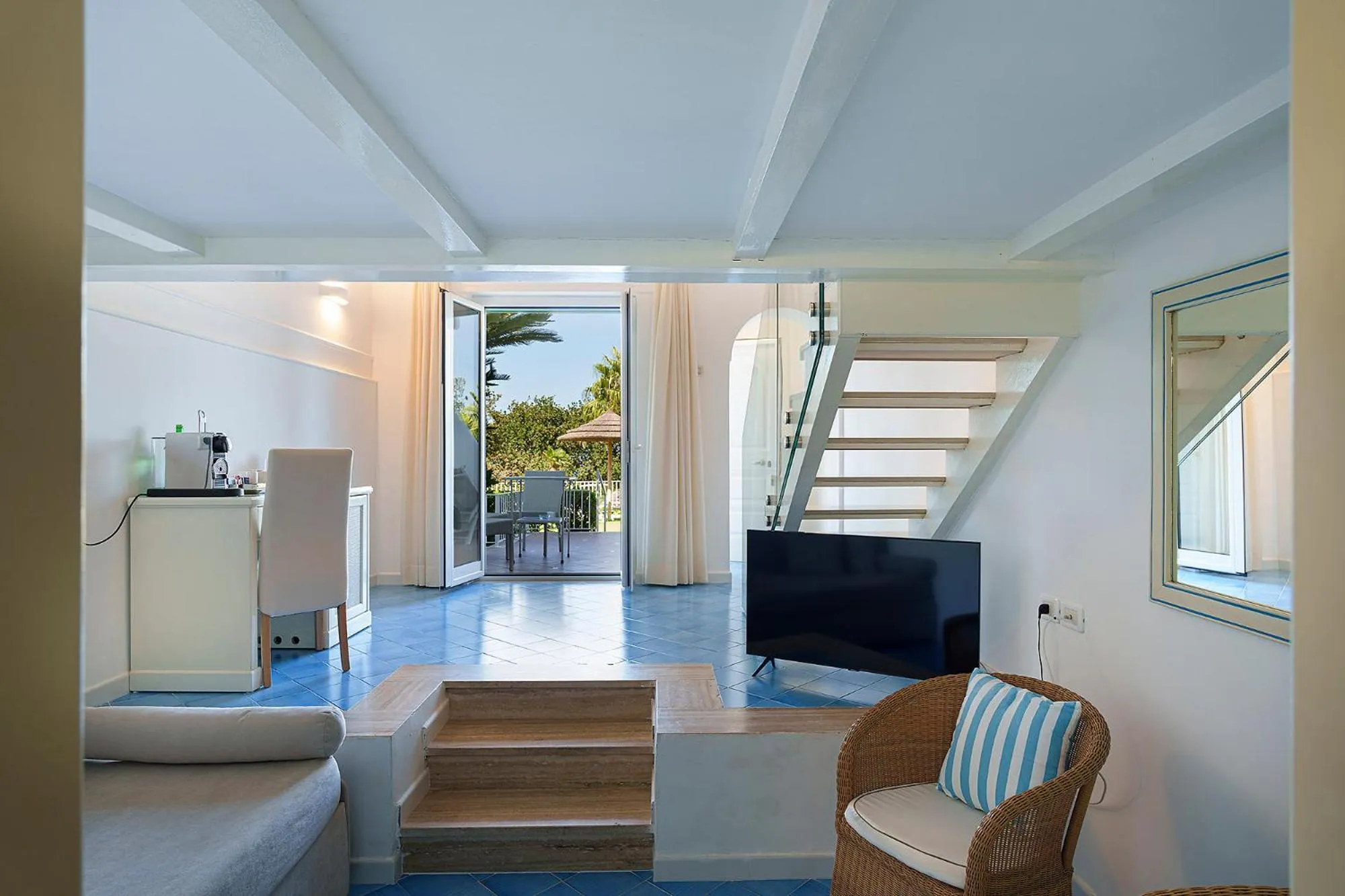 Living room in Hotel Continental Mare