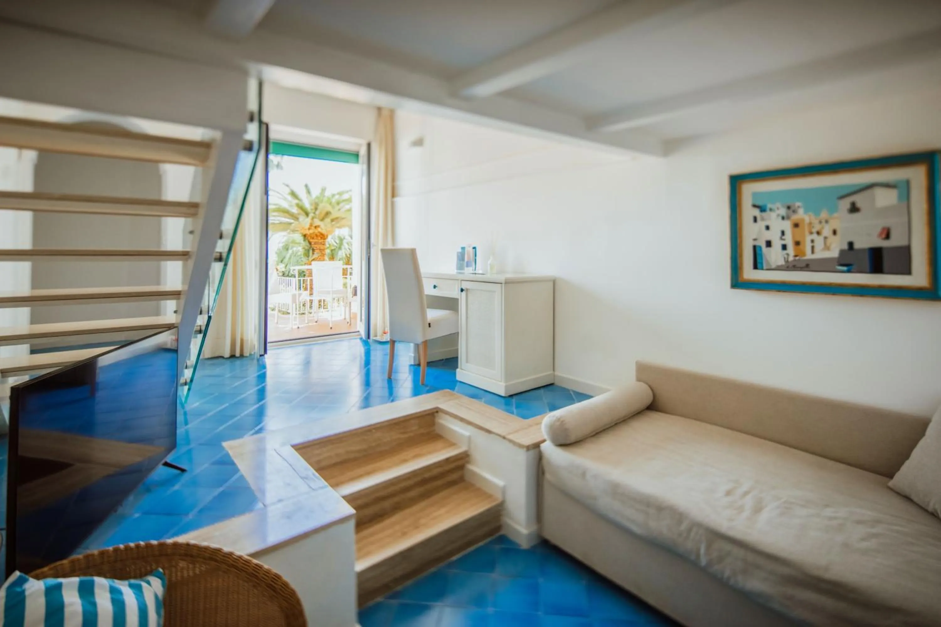 Living room in Hotel Continental Mare