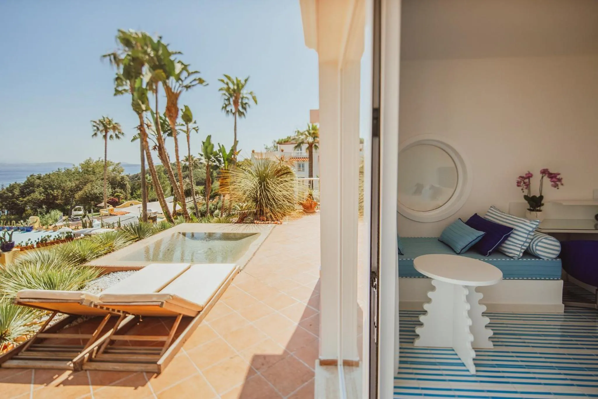 Garden in Hotel Continental Mare