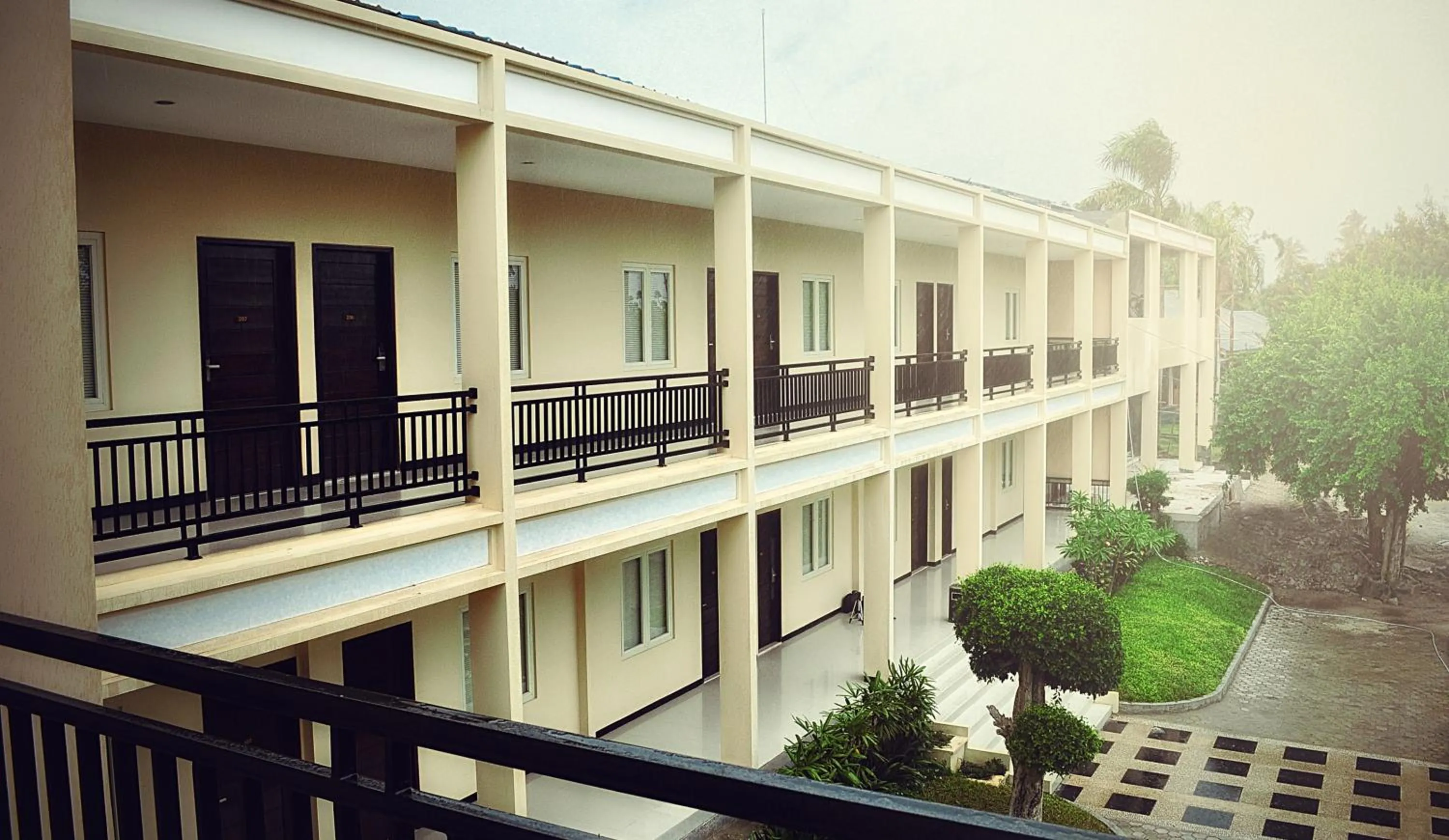 Facade/entrance in Amazing Beach Resort Palu