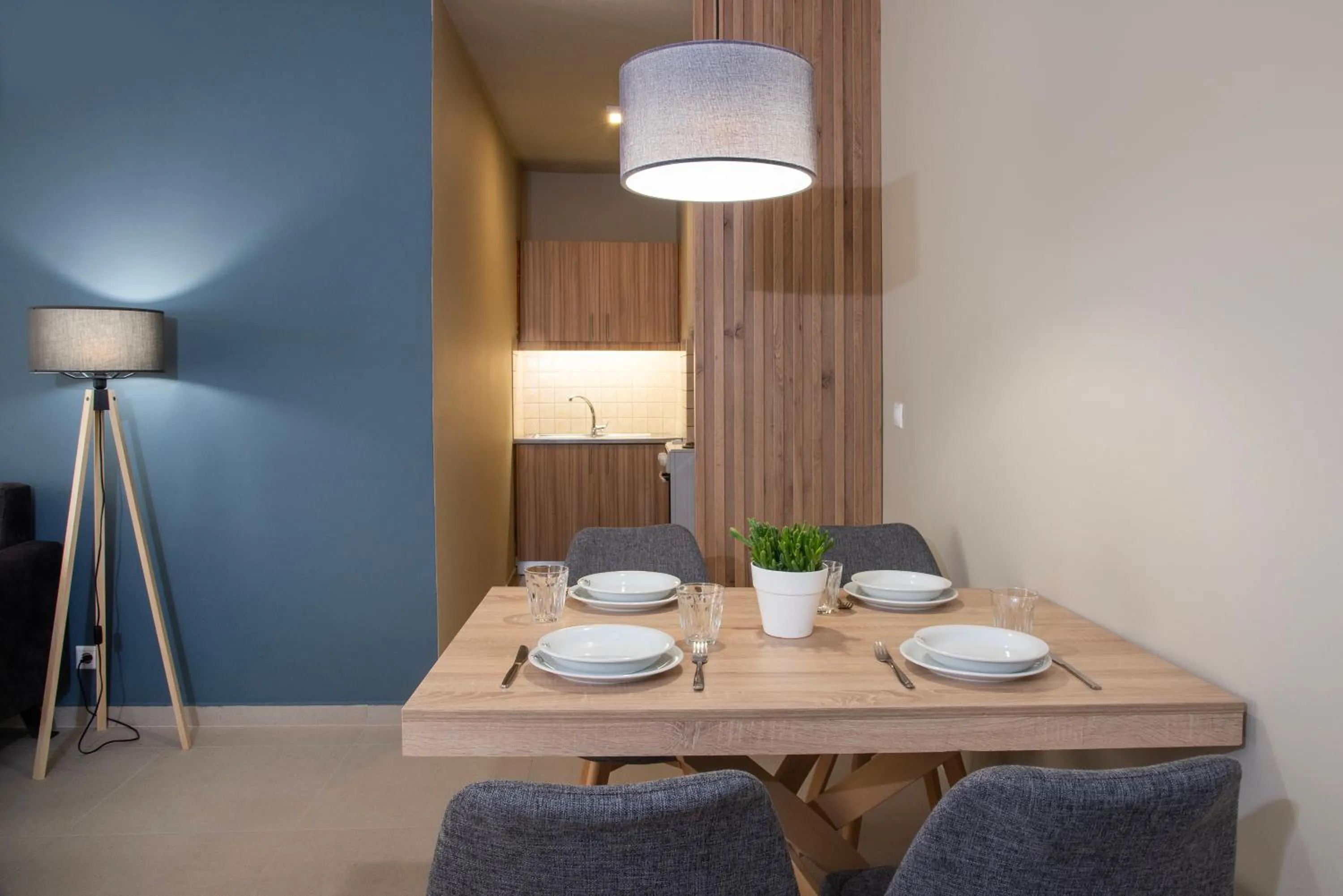 Living room in Marina Alimos Hotel Apartments