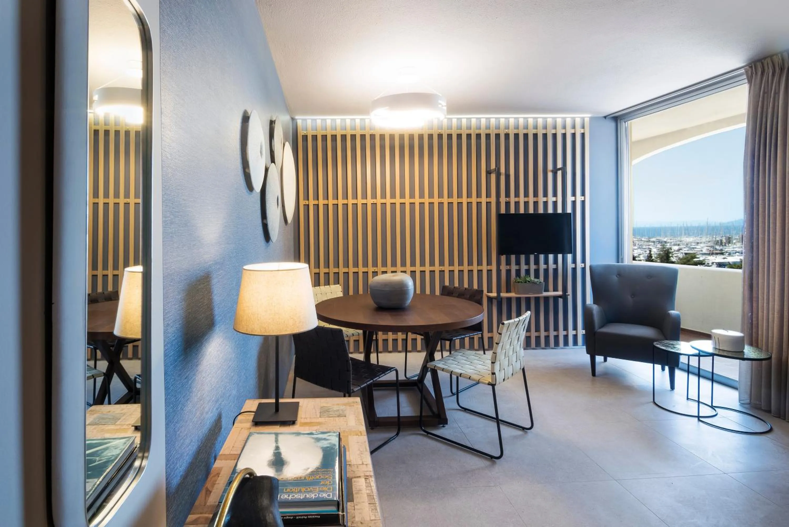 Living room in Marina Alimos Hotel Apartments