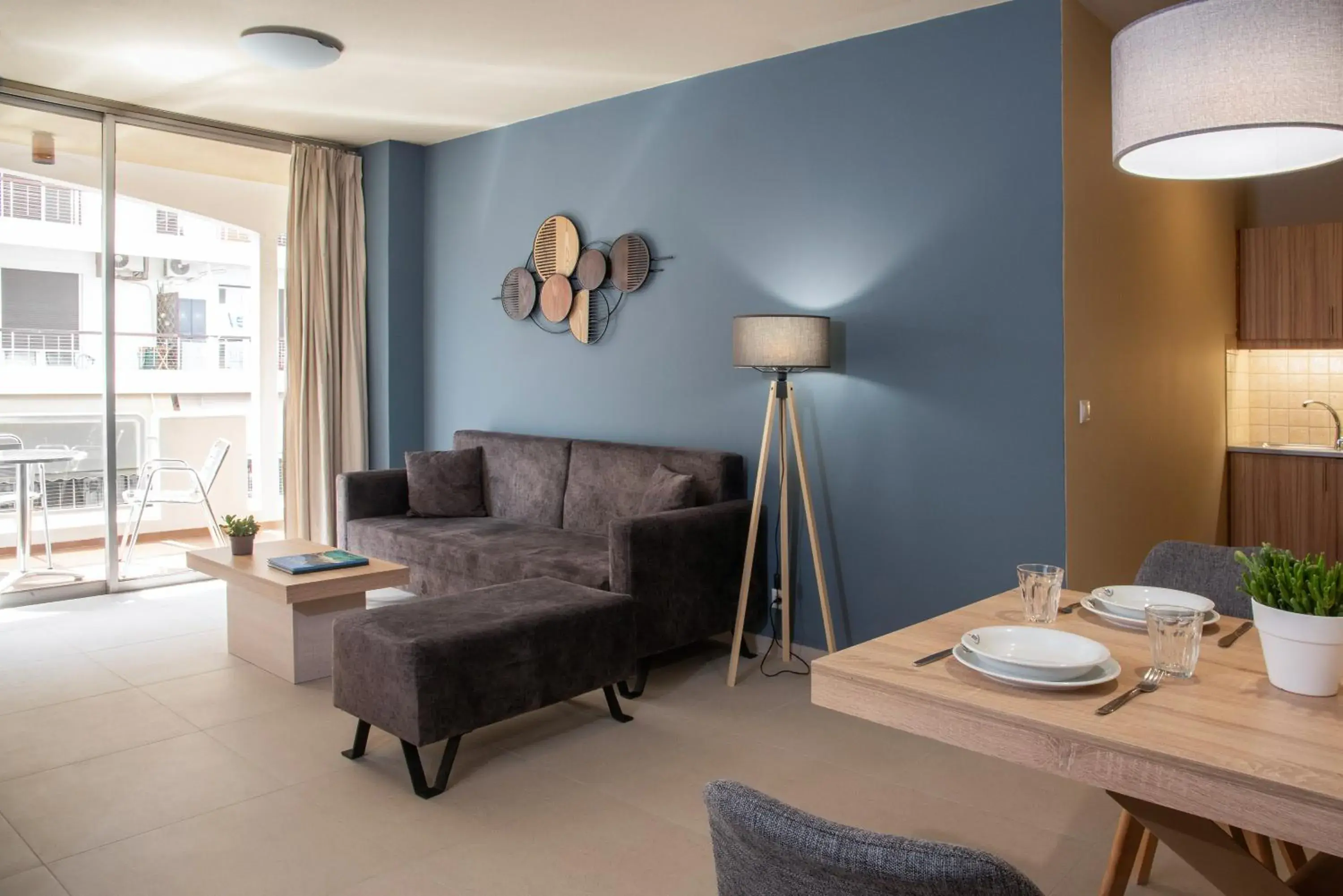 Standard Two-Bedroom Apartment with Side Sea View in Marina Alimos Hotel Apartments Standard Two-Bedroom Apartment with Side Sea View in Marina Alimos Hotel Apartments