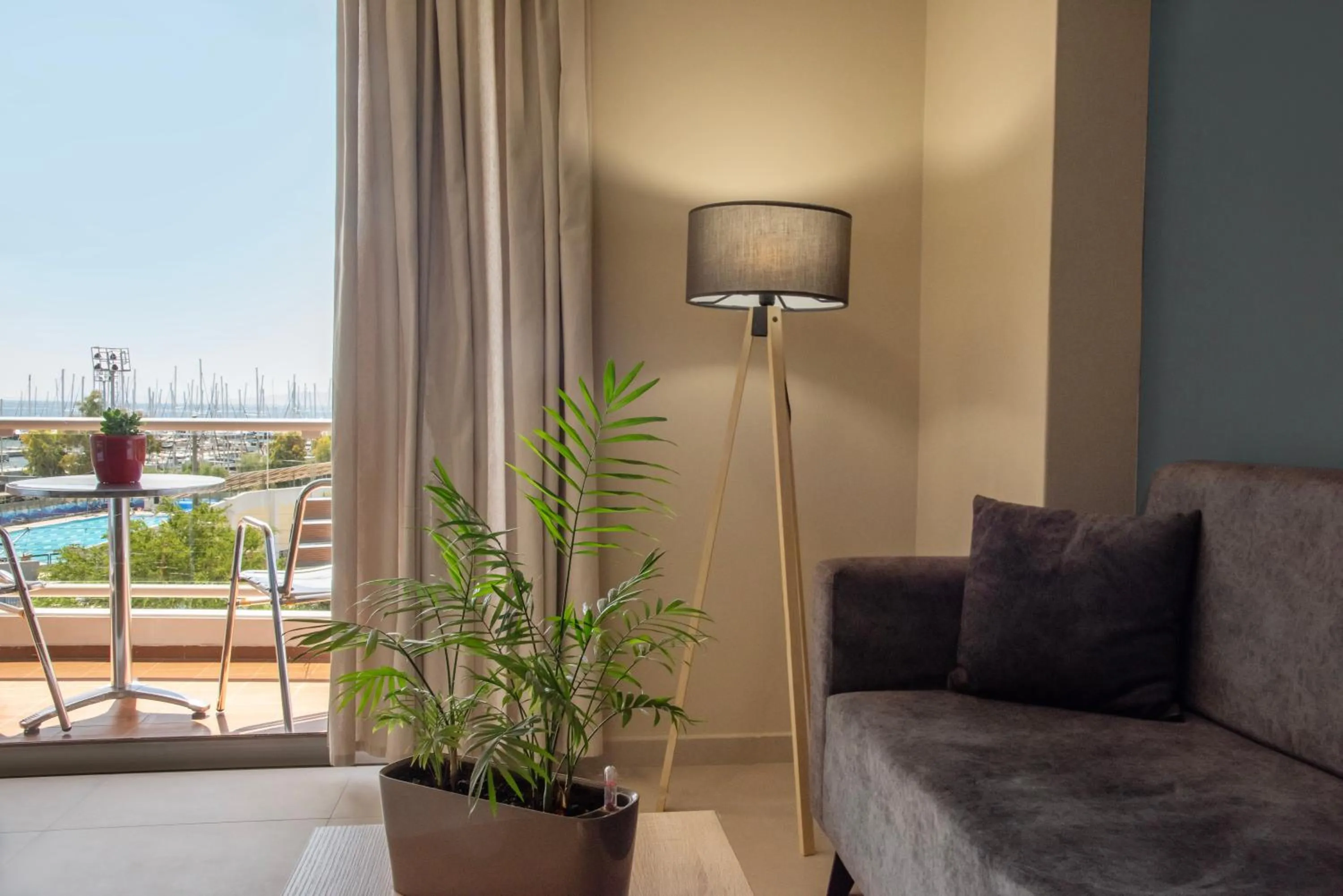 Living room in Marina Alimos Hotel Apartments